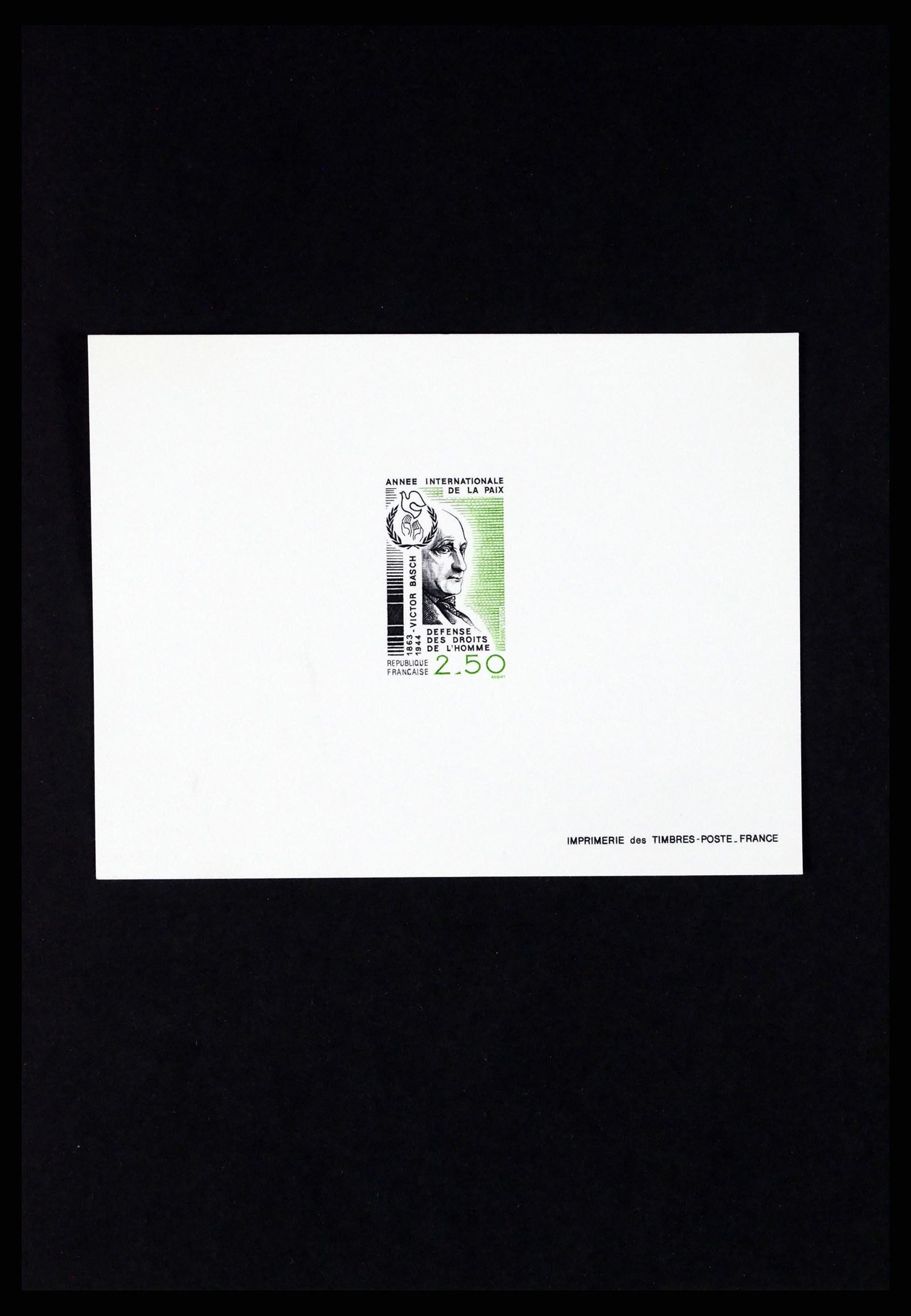 37170 341 - Postzegelverzameling 37170 Frankrijk epreuves de luxe 1951-1987.