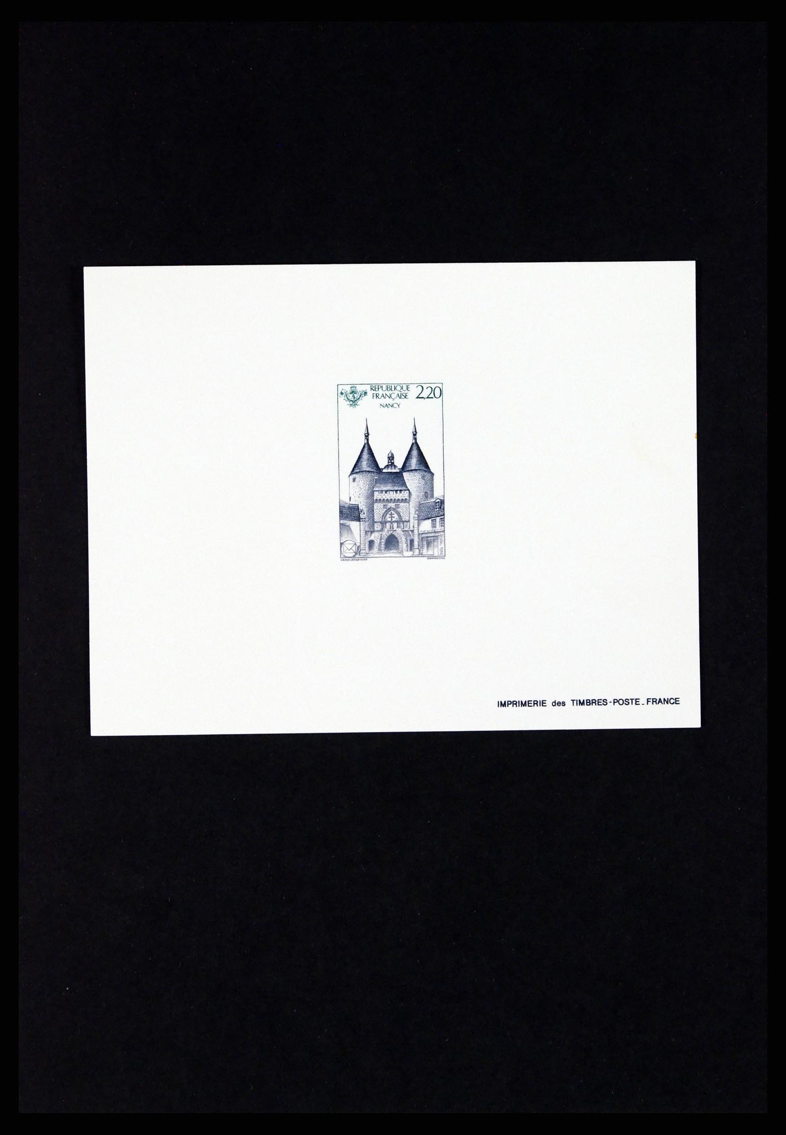 37170 343 - Postzegelverzameling 37170 Frankrijk epreuves de luxe 1951-1987.