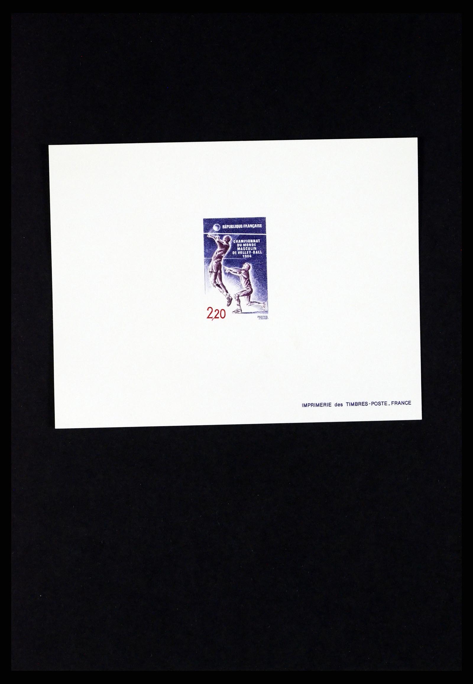 37170 344 - Postzegelverzameling 37170 Frankrijk epreuves de luxe 1951-1987.