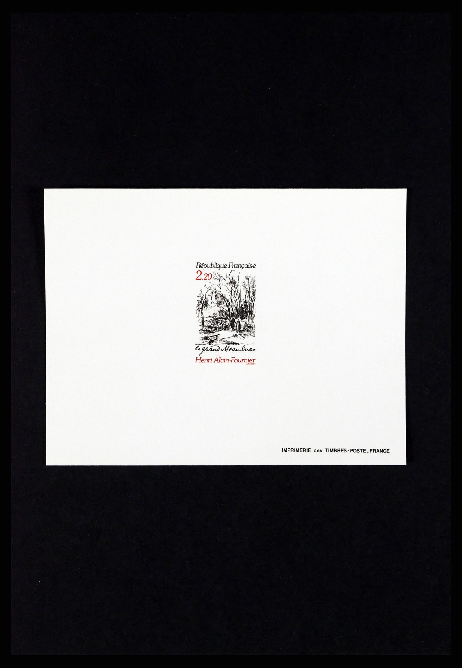 37170 350 - Postzegelverzameling 37170 Frankrijk epreuves de luxe 1951-1987.