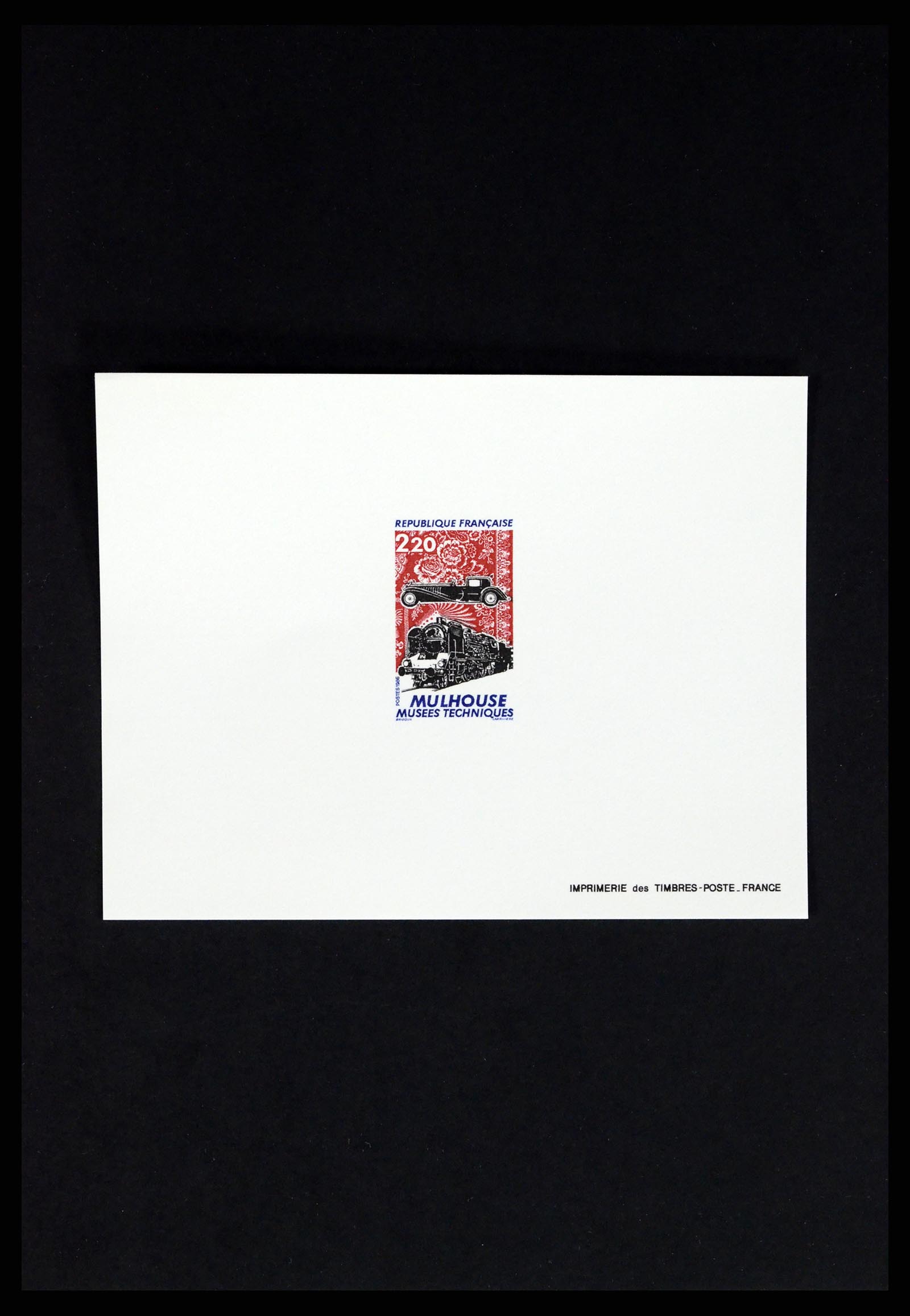37170 359 - Postzegelverzameling 37170 Frankrijk epreuves de luxe 1951-1987.