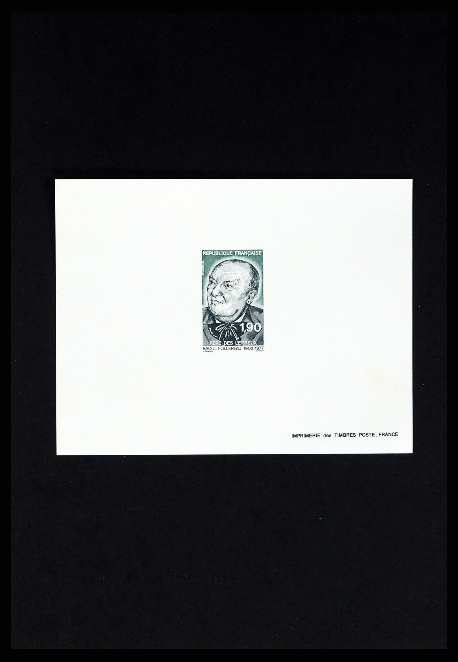 37170 362 - Postzegelverzameling 37170 Frankrijk epreuves de luxe 1951-1987.