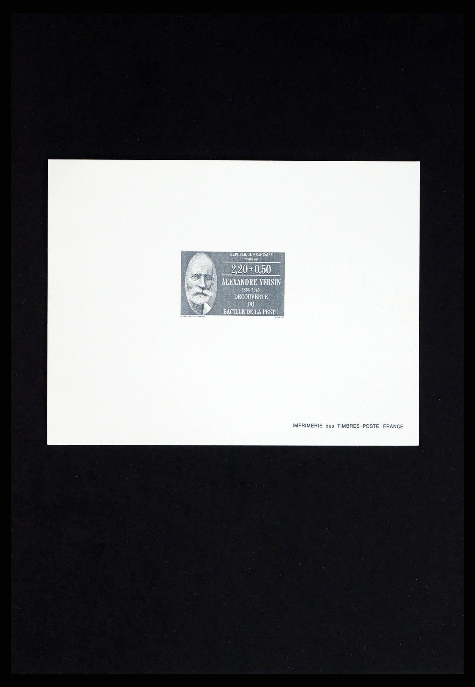 37170 366 - Postzegelverzameling 37170 Frankrijk epreuves de luxe 1951-1987.