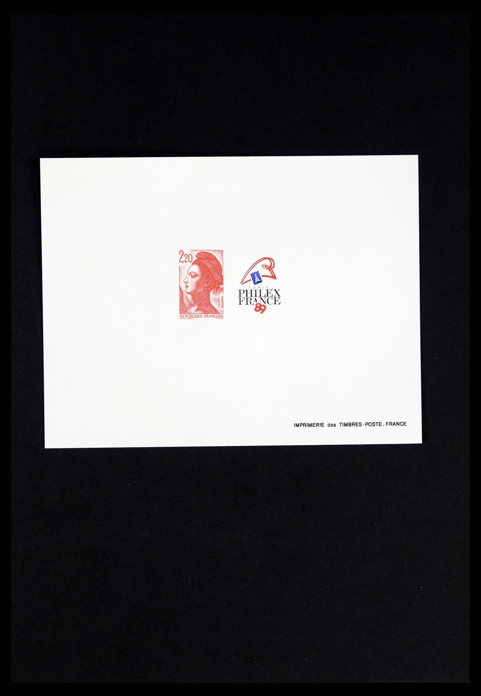 37170 367 - Postzegelverzameling 37170 Frankrijk epreuves de luxe 1951-1987.