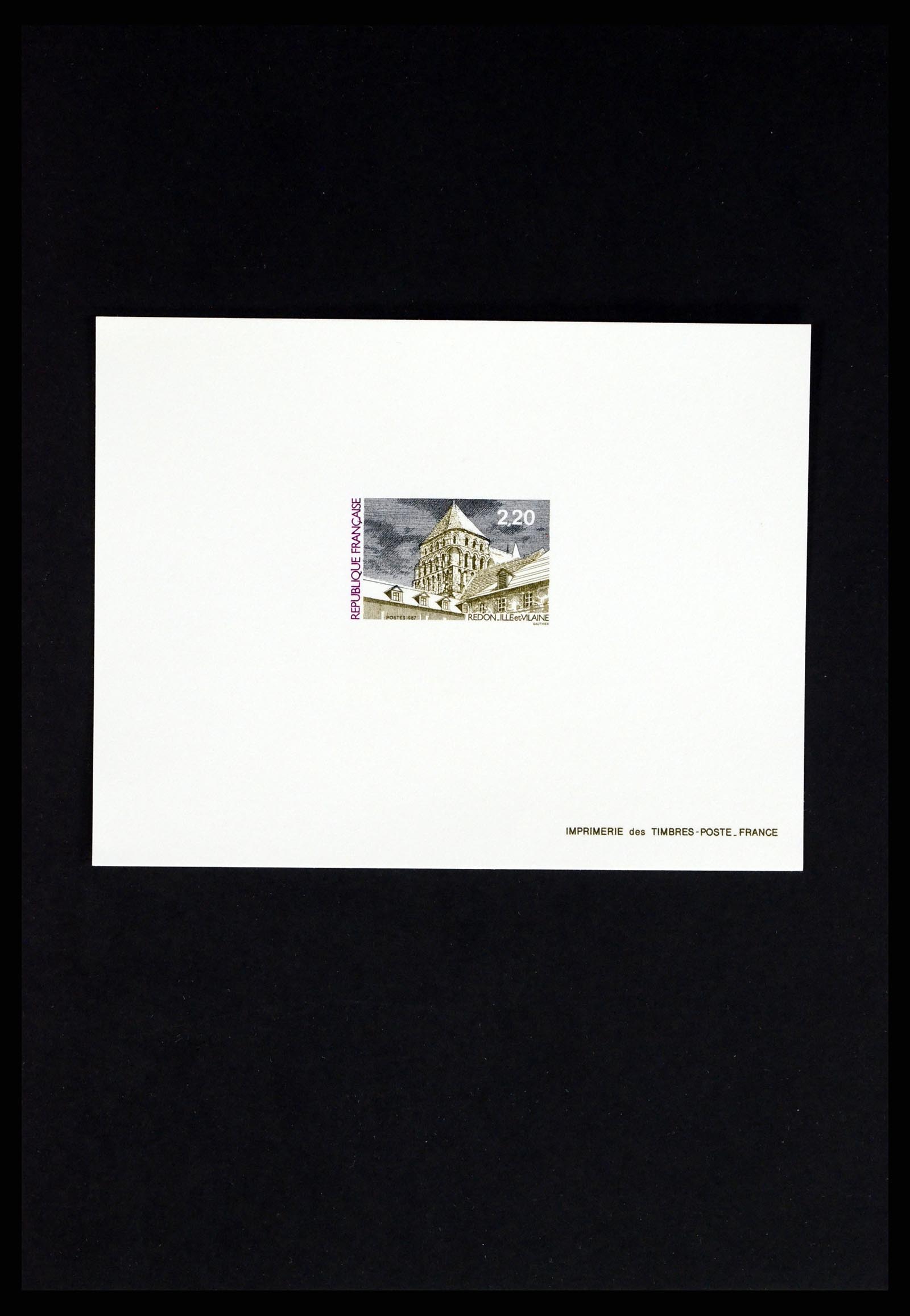 37170 368 - Postzegelverzameling 37170 Frankrijk epreuves de luxe 1951-1987.