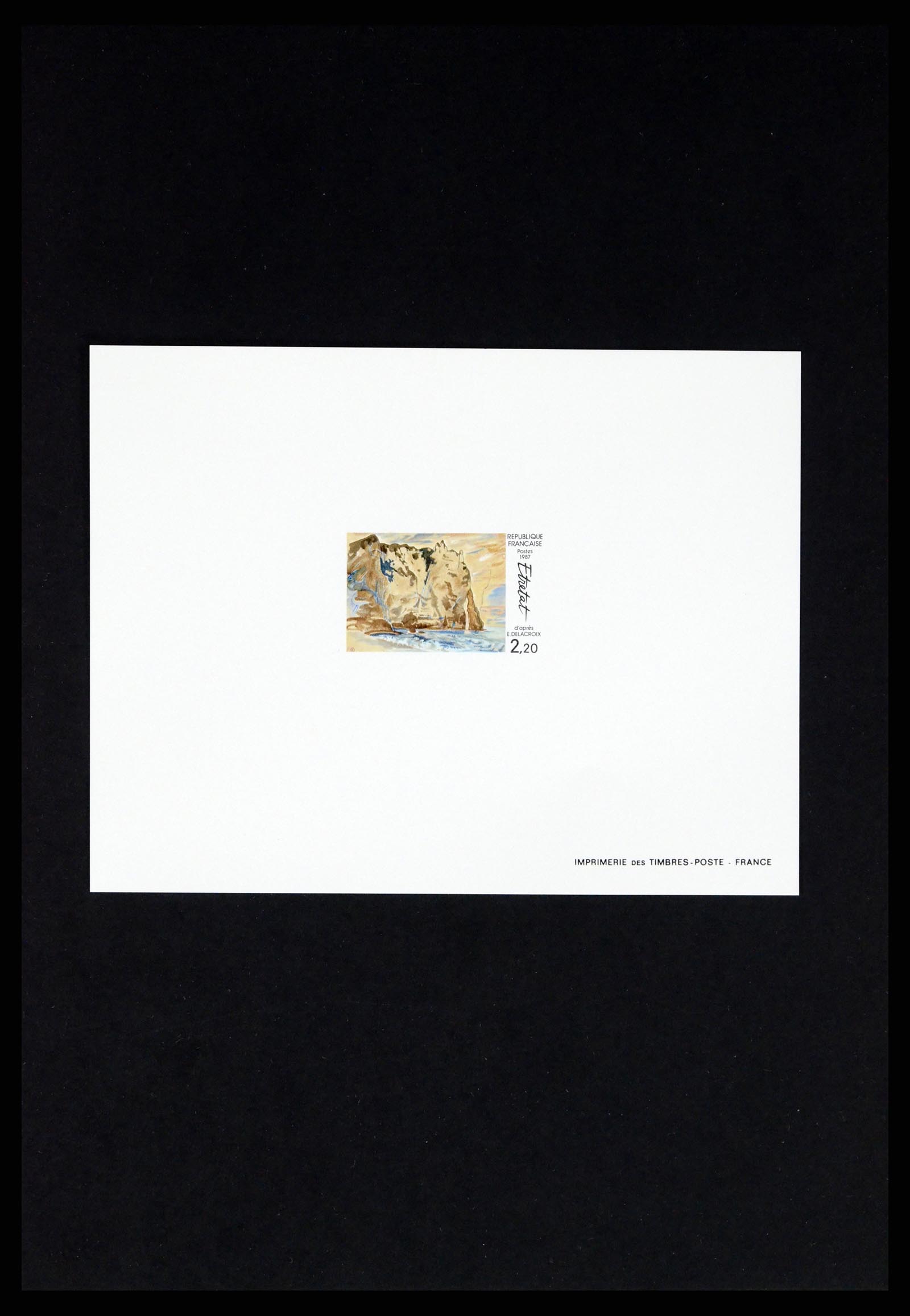 37170 369 - Postzegelverzameling 37170 Frankrijk epreuves de luxe 1951-1987.