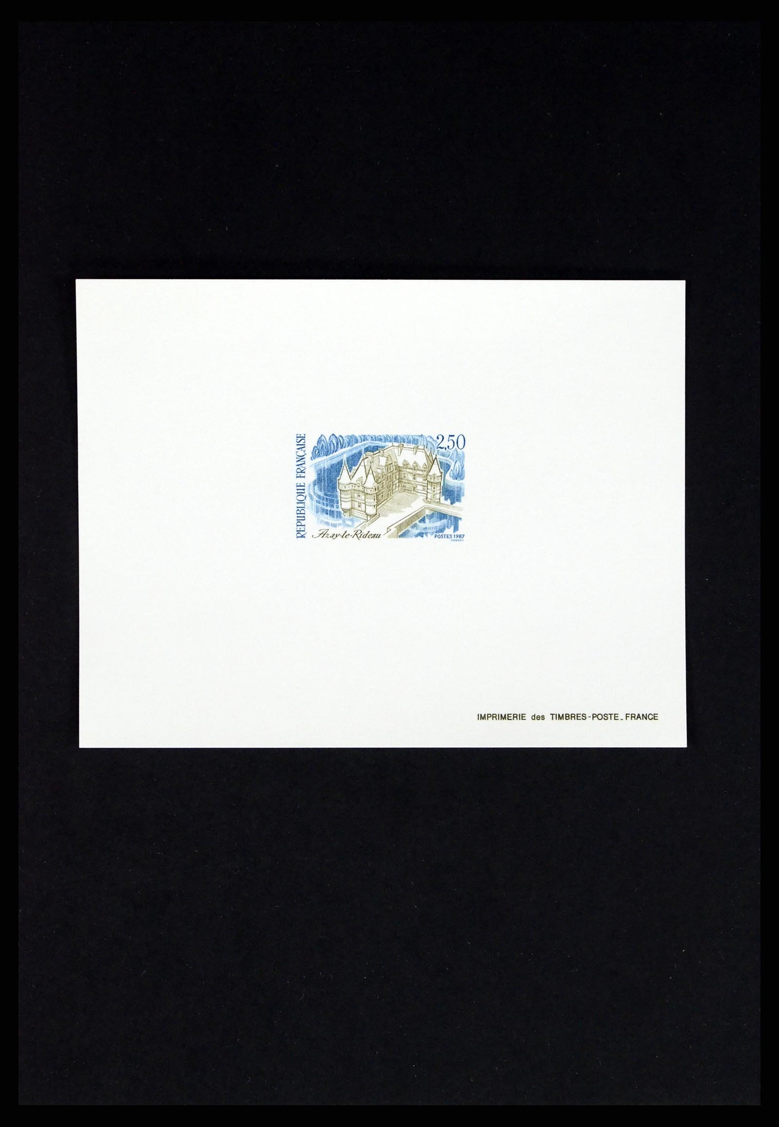 37170 370 - Postzegelverzameling 37170 Frankrijk epreuves de luxe 1951-1987.
