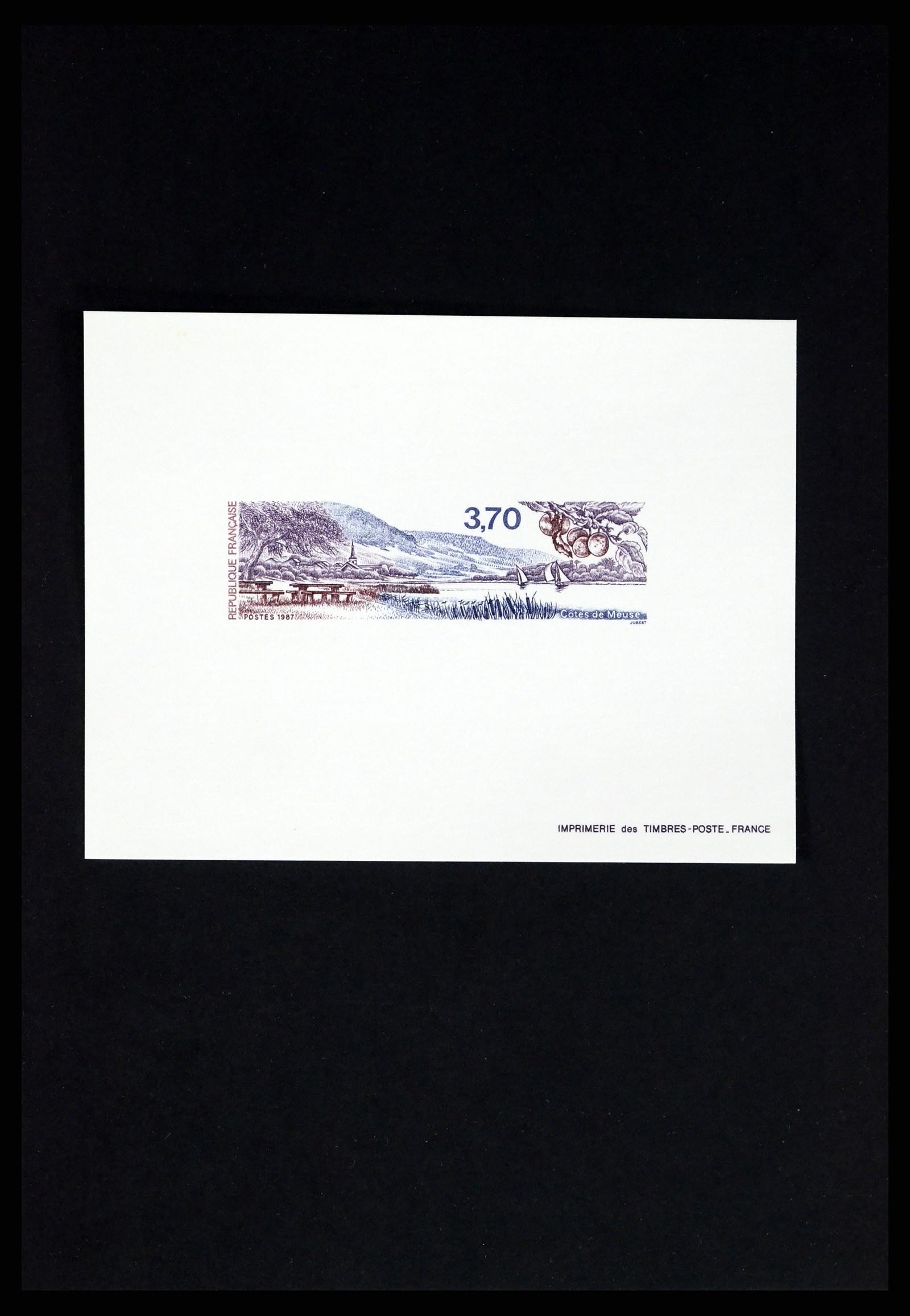 37170 372 - Postzegelverzameling 37170 Frankrijk epreuves de luxe 1951-1987.