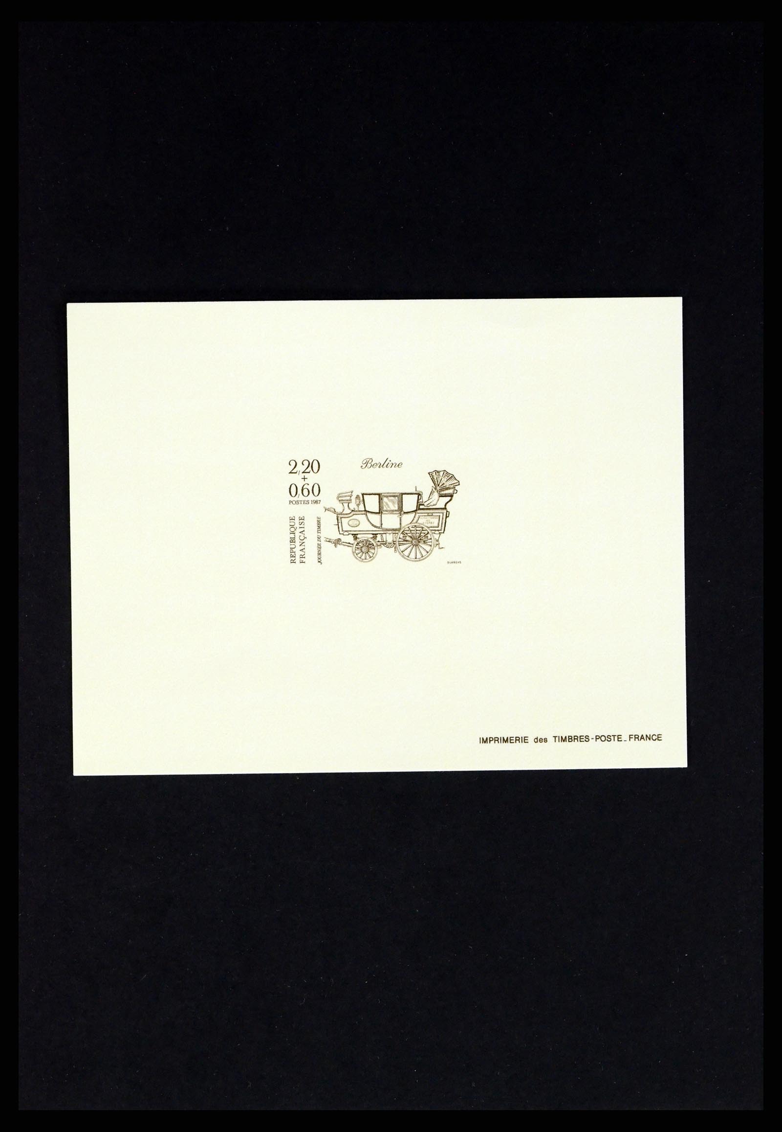 37170 374 - Postzegelverzameling 37170 Frankrijk epreuves de luxe 1951-1987.