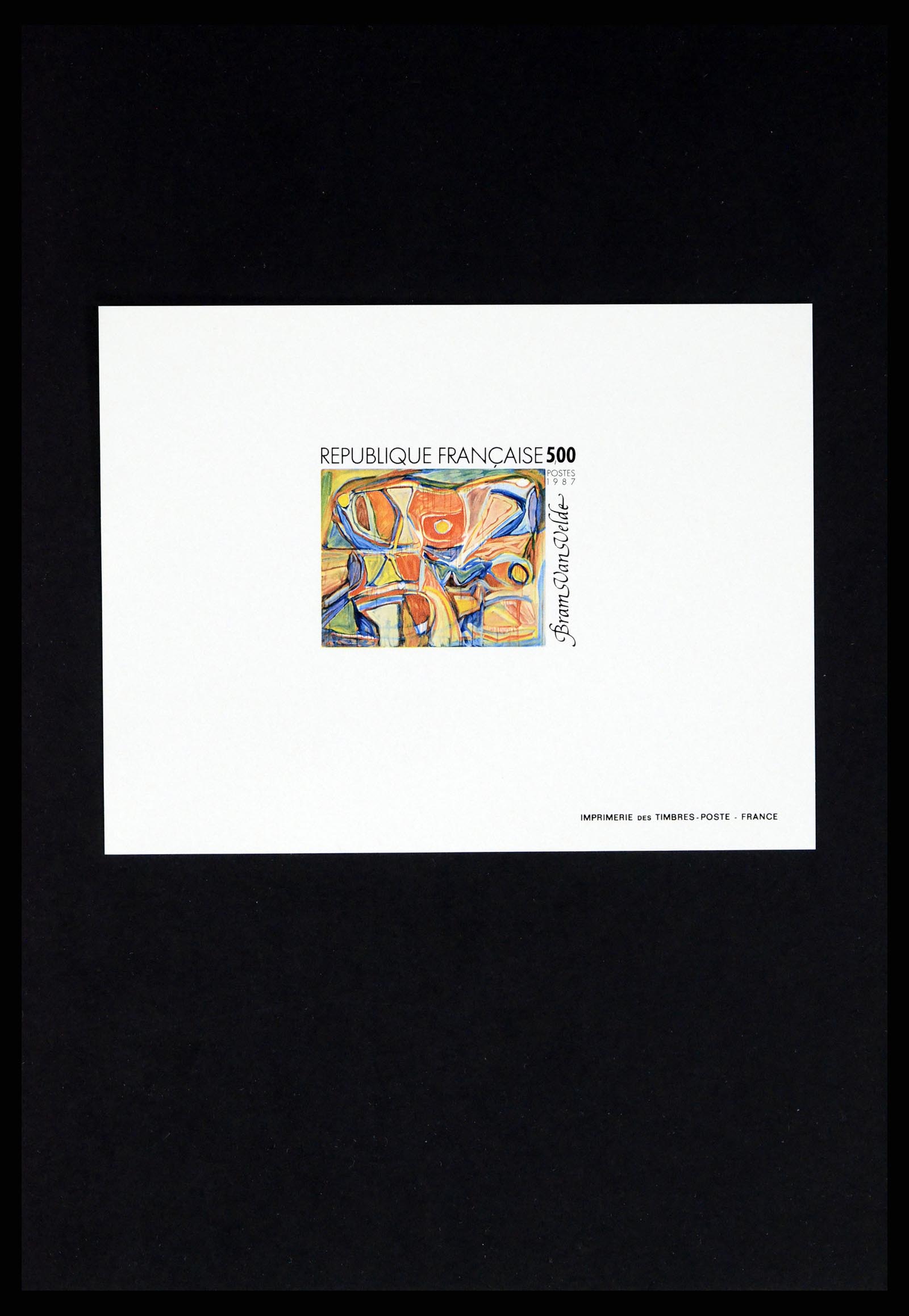 37170 377 - Postzegelverzameling 37170 Frankrijk epreuves de luxe 1951-1987.