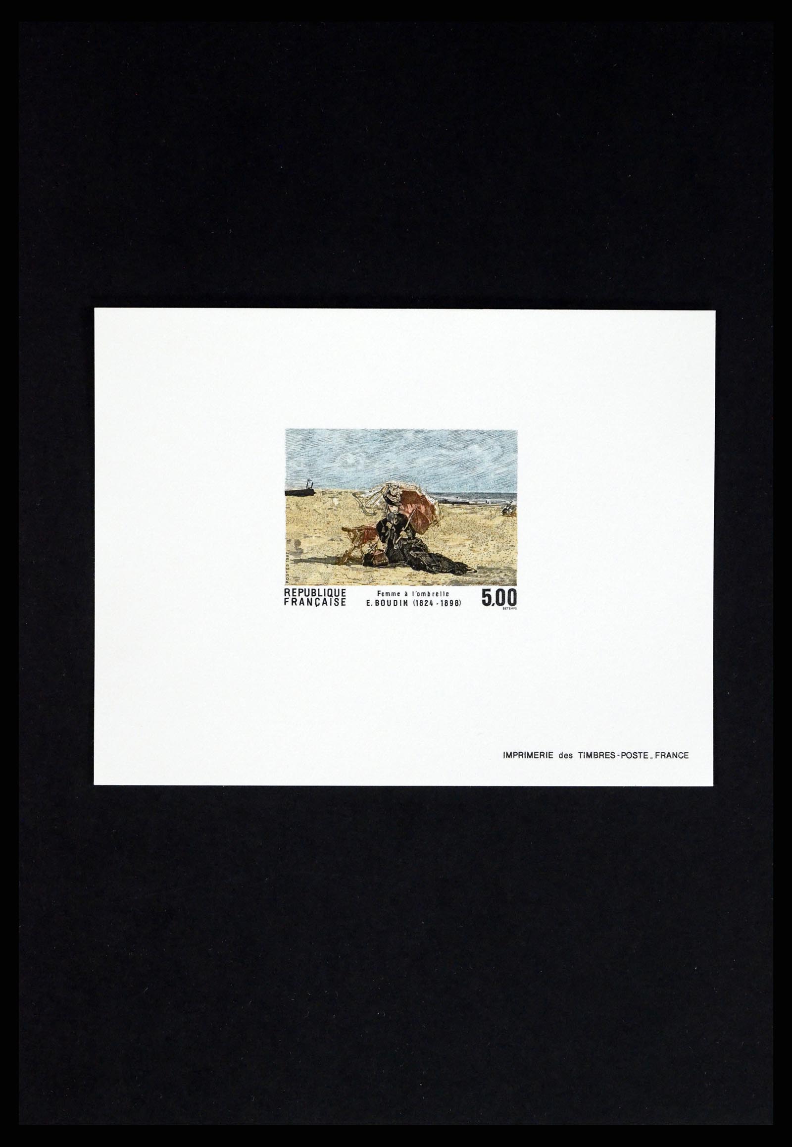 37170 378 - Postzegelverzameling 37170 Frankrijk epreuves de luxe 1951-1987.