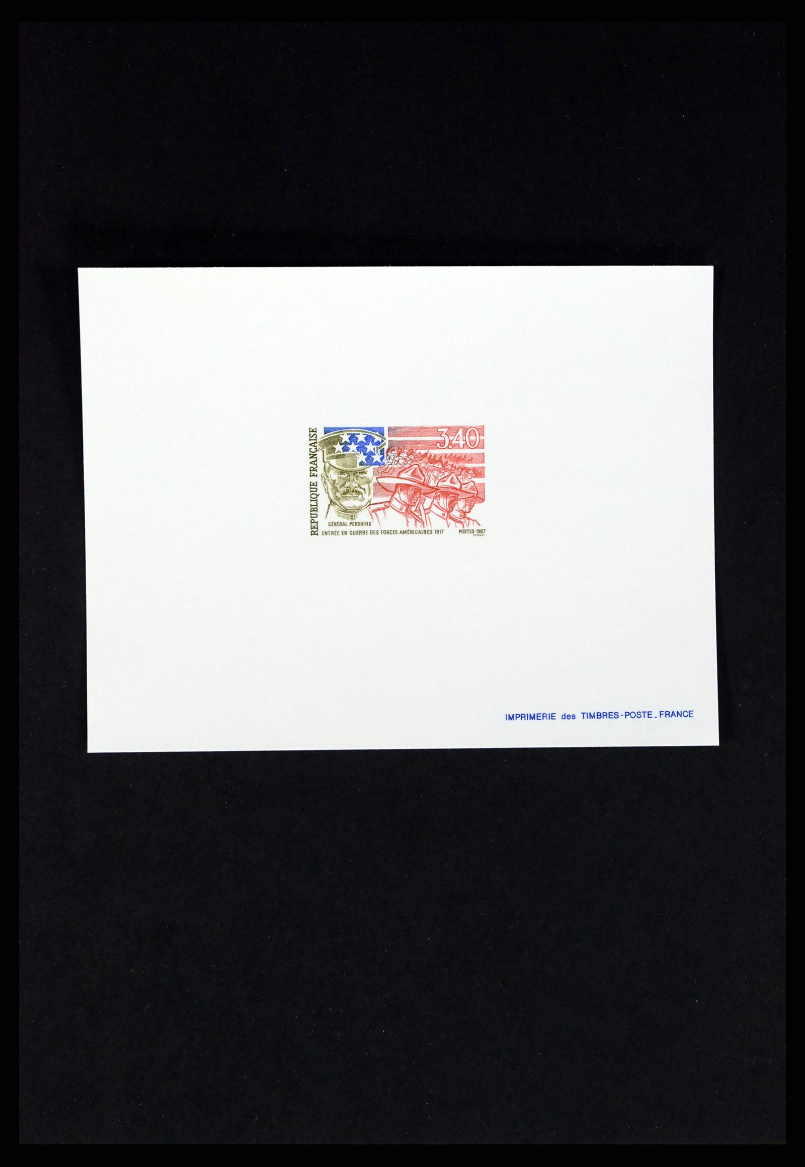 37170 381 - Postzegelverzameling 37170 Frankrijk epreuves de luxe 1951-1987.
