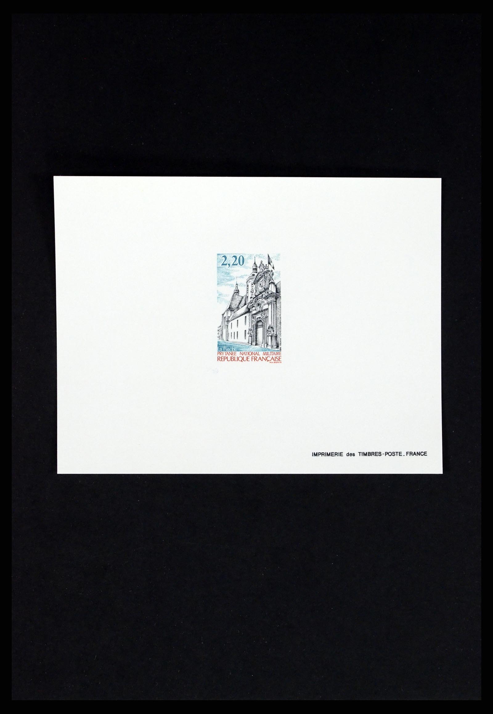 37170 383 - Postzegelverzameling 37170 Frankrijk epreuves de luxe 1951-1987.