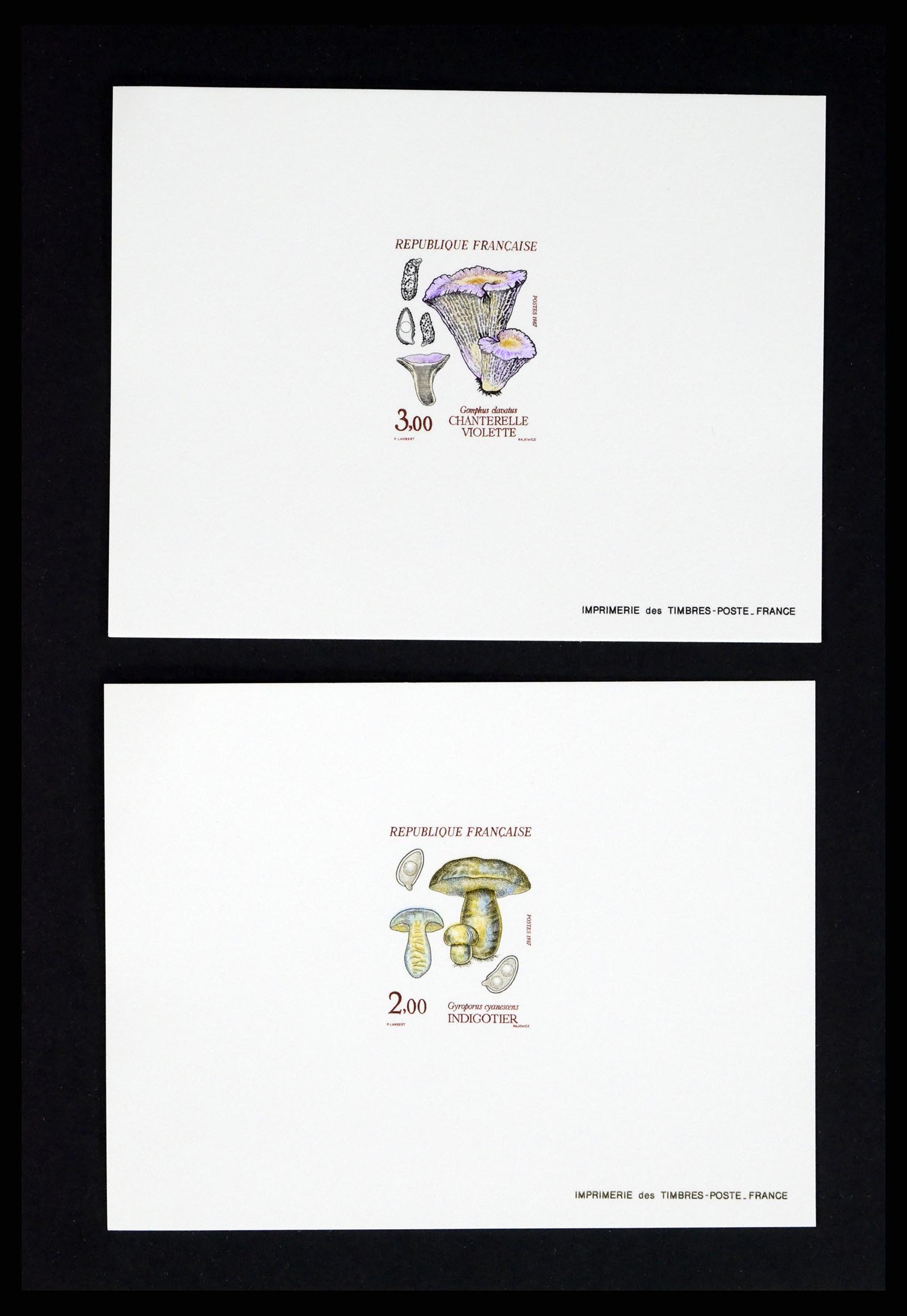 37170 391 - Postzegelverzameling 37170 Frankrijk epreuves de luxe 1951-1987.