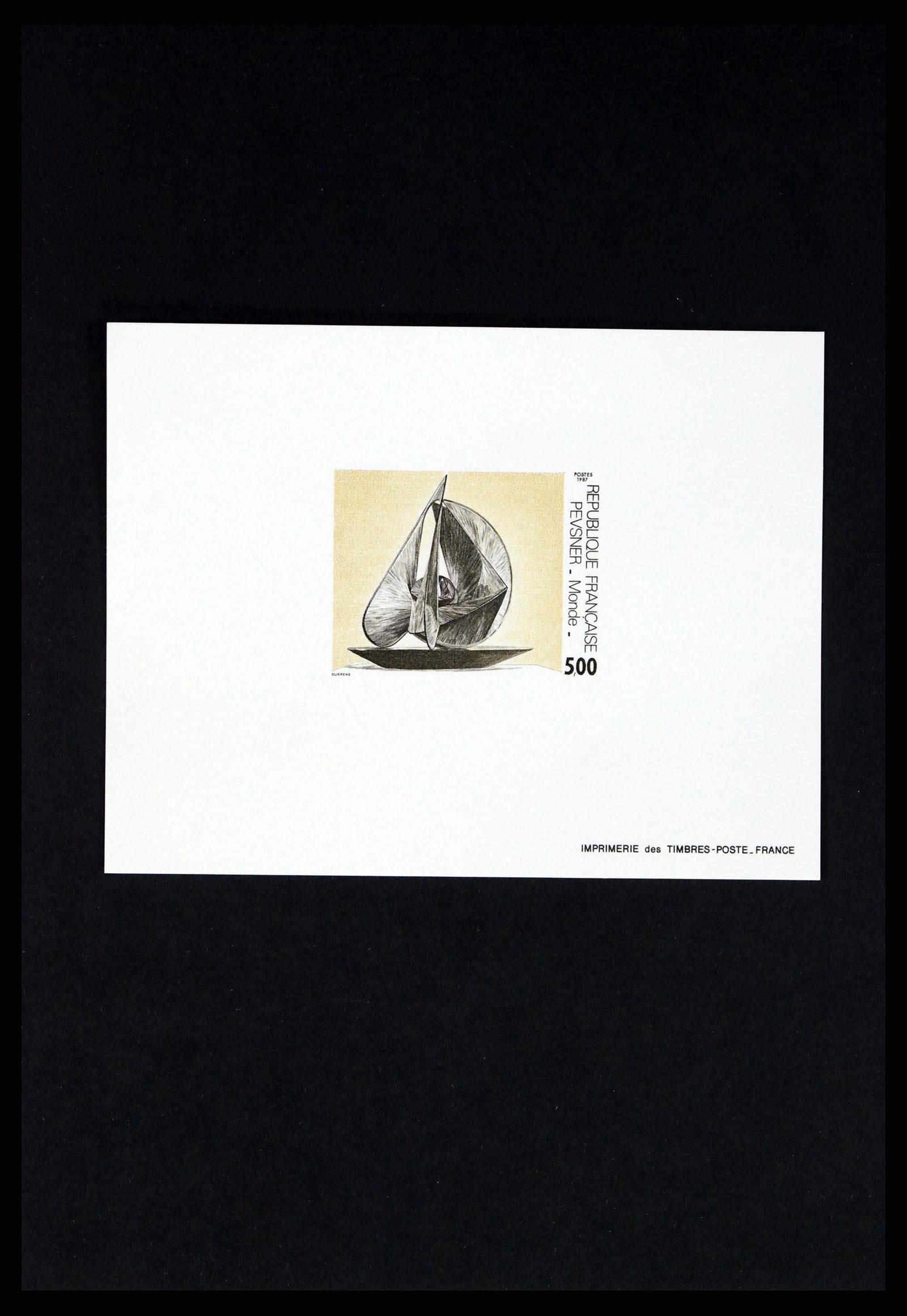 37170 394 - Postzegelverzameling 37170 Frankrijk epreuves de luxe 1951-1987.