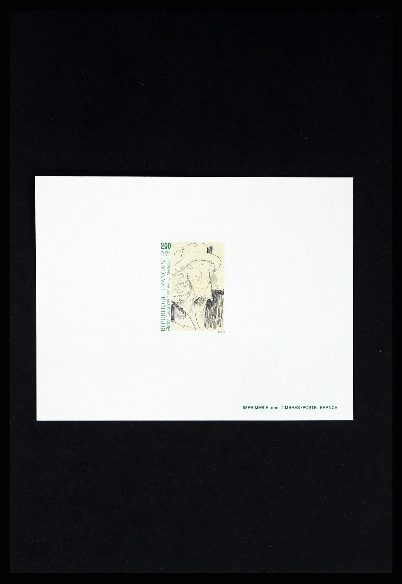 37170 397 - Postzegelverzameling 37170 Frankrijk epreuves de luxe 1951-1987.