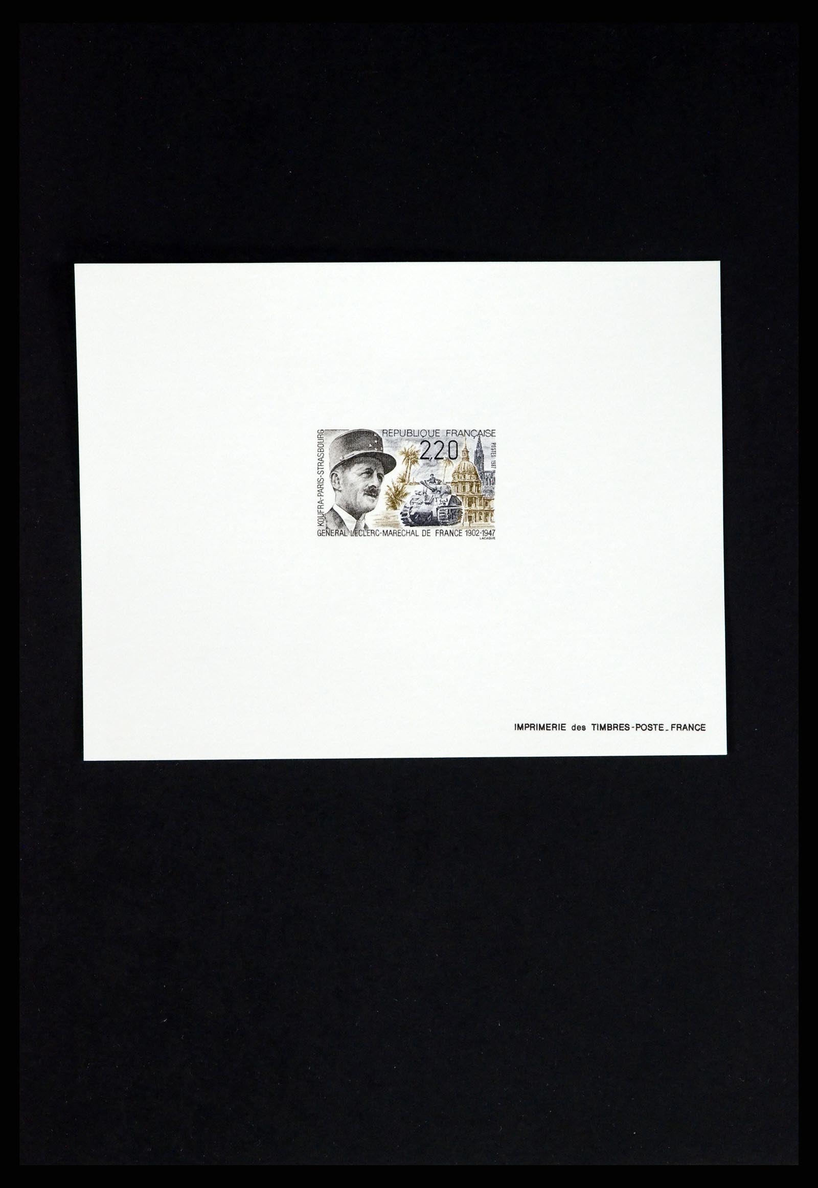 37170 399 - Postzegelverzameling 37170 Frankrijk epreuves de luxe 1951-1987.