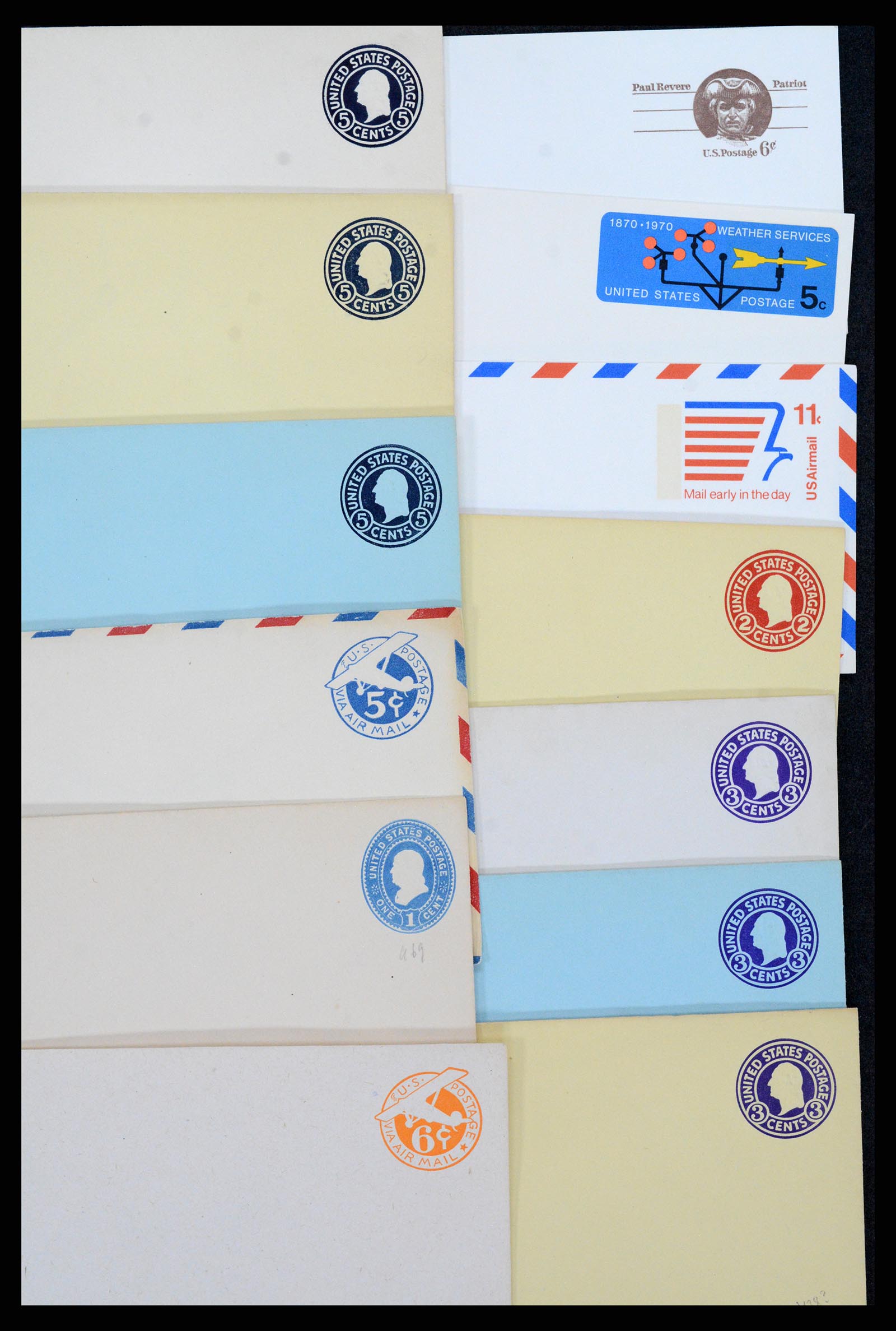 37172 006 - Postzegelverzameling 37172 USA postwaardestukken 1872-1960.