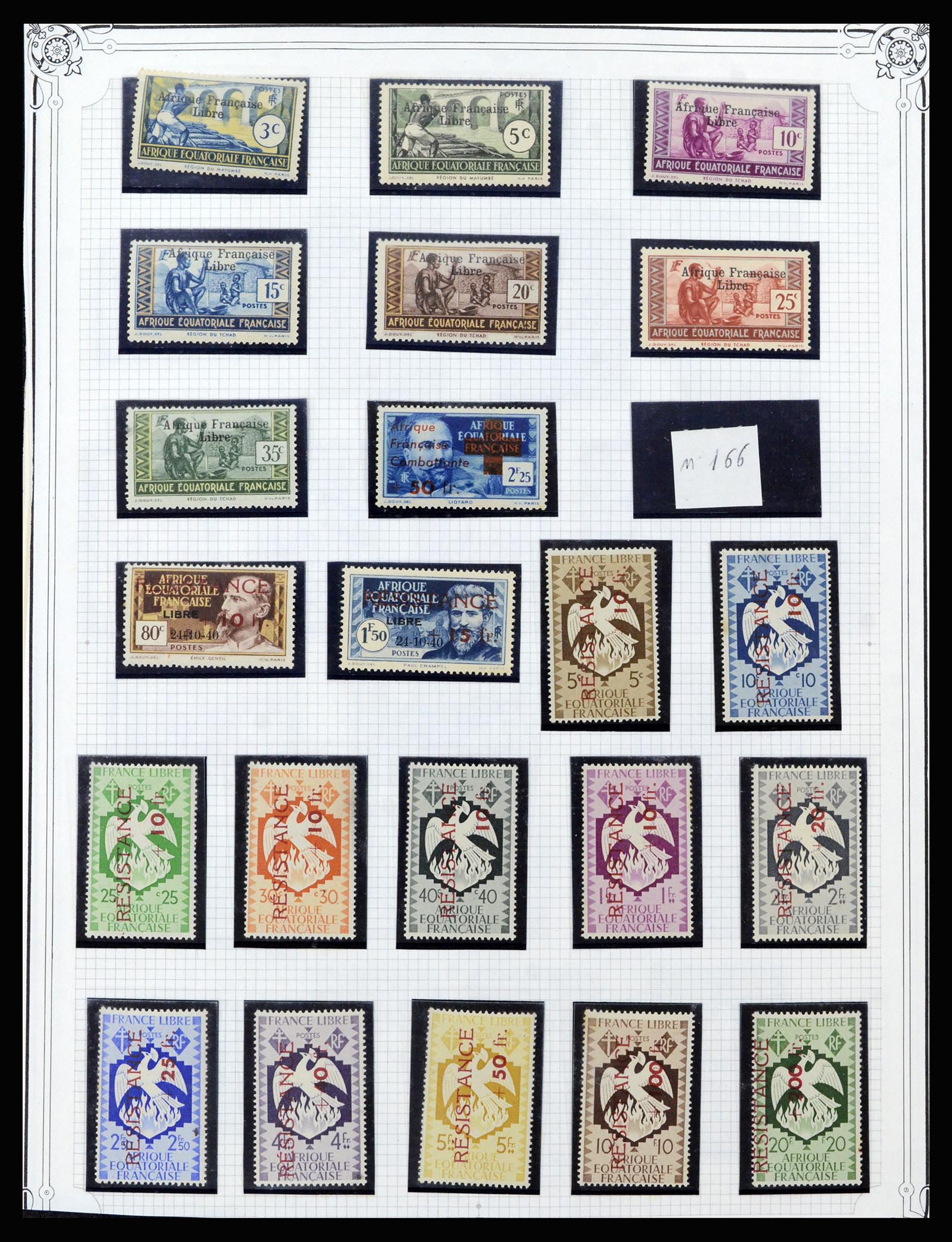 37175 010 - Postzegelverzameling 37175 Franse koloniën 1880-1974.