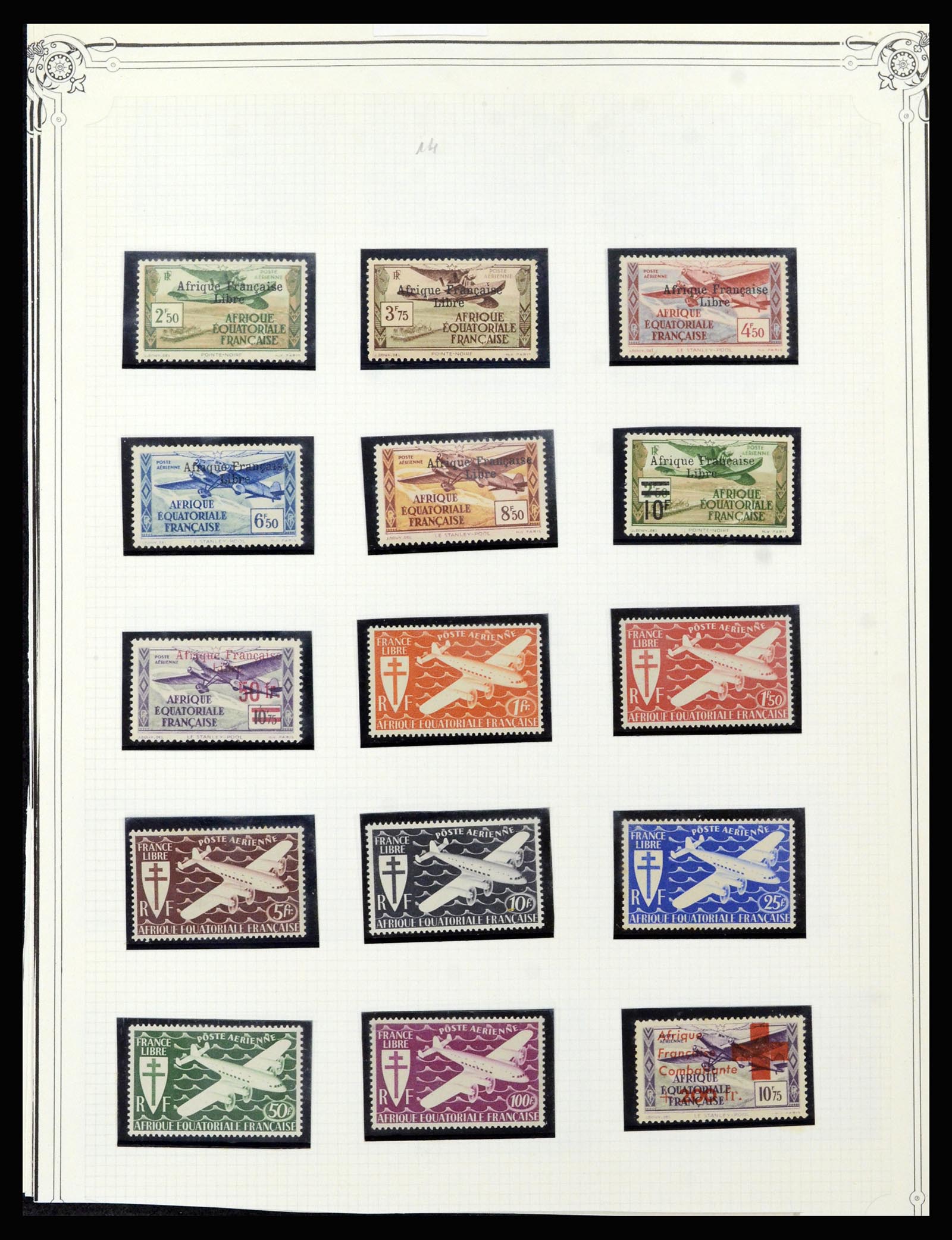 37175 015 - Postzegelverzameling 37175 Franse koloniën 1880-1974.