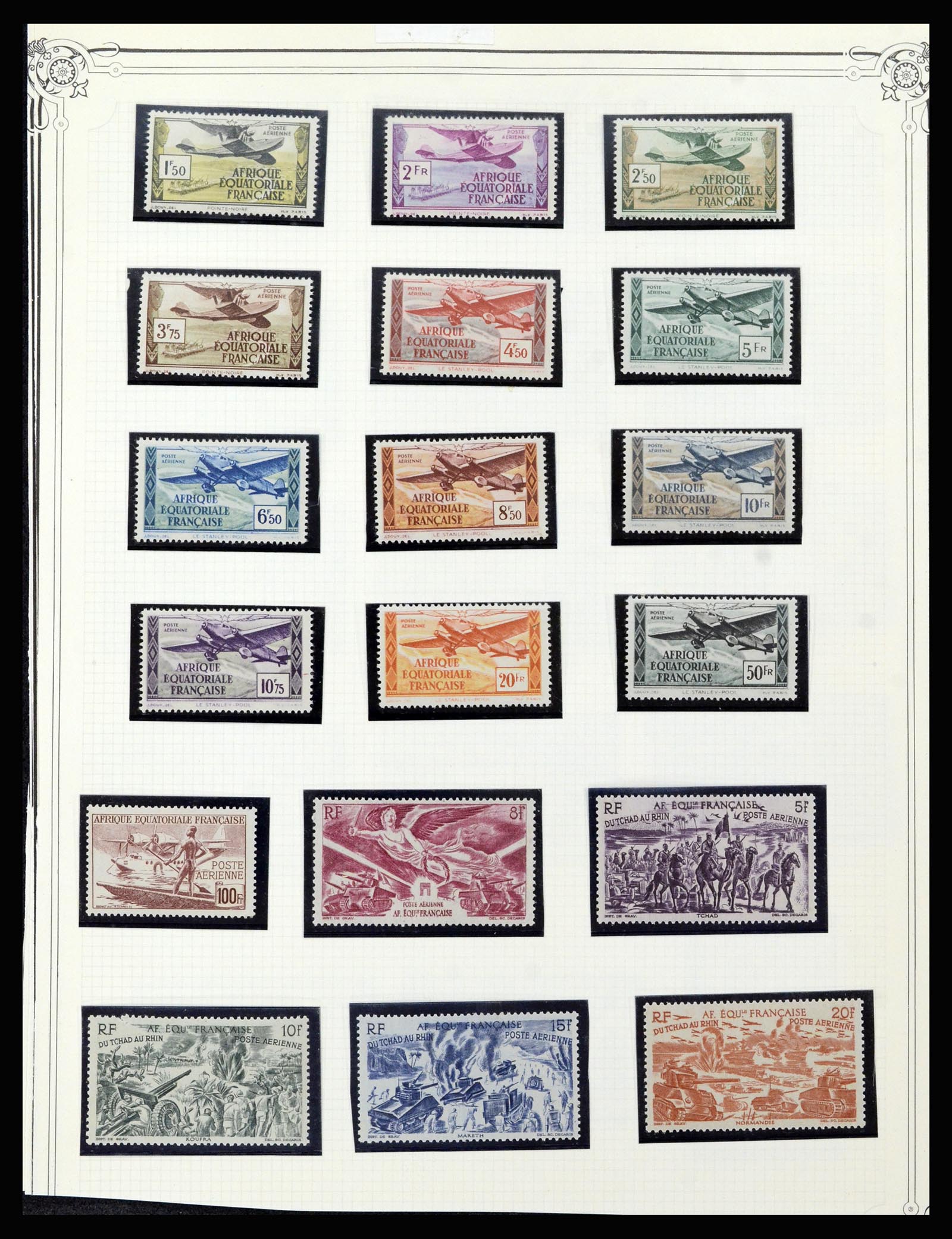 37175 016 - Postzegelverzameling 37175 Franse koloniën 1880-1974.