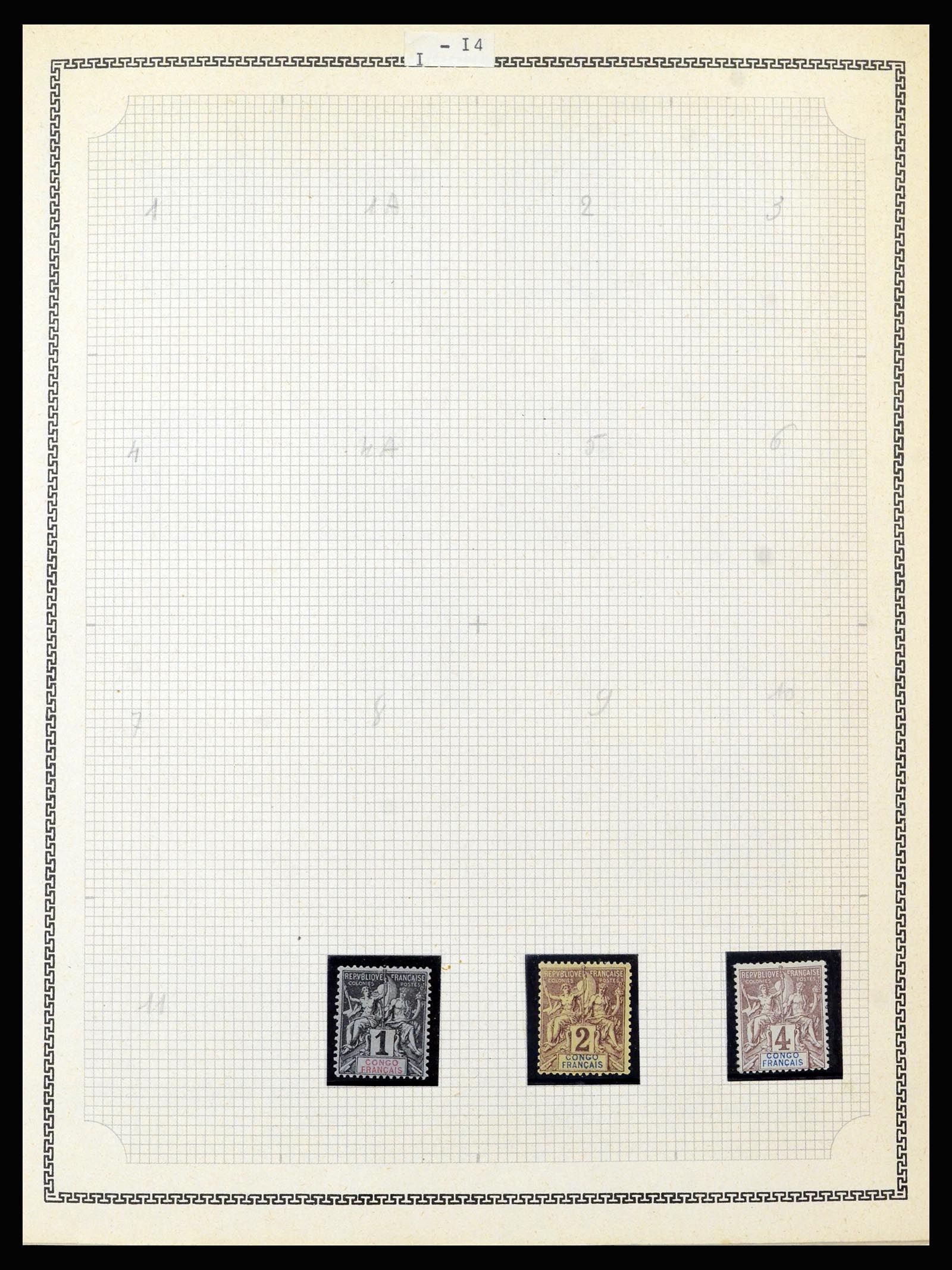 37175 026 - Postzegelverzameling 37175 Franse koloniën 1880-1974.