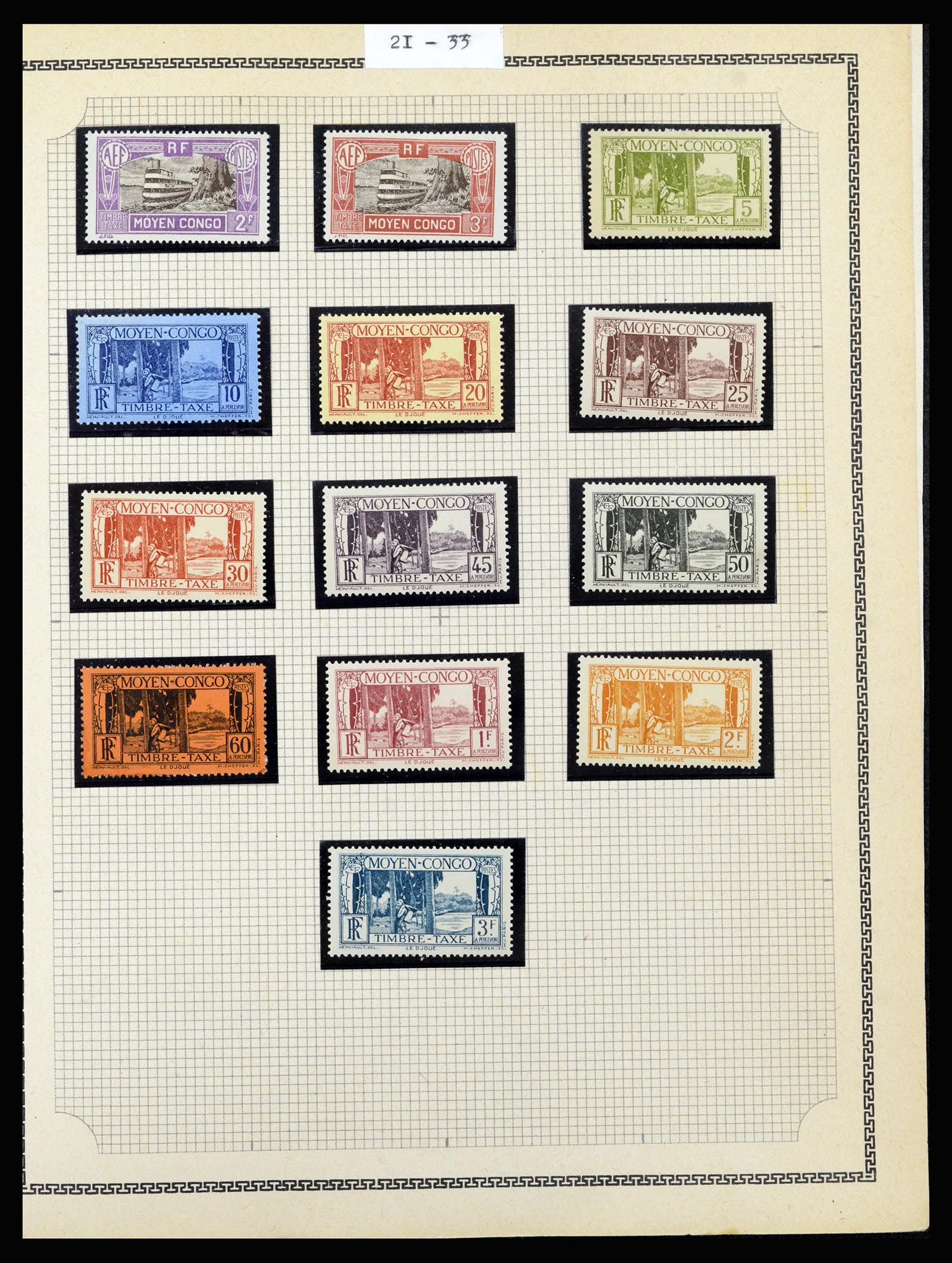 37175 036 - Postzegelverzameling 37175 Franse koloniën 1880-1974.