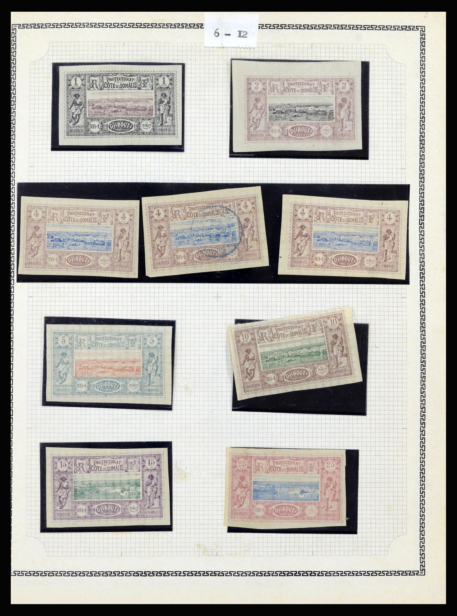 37175 038 - Postzegelverzameling 37175 Franse koloniën 1880-1974.