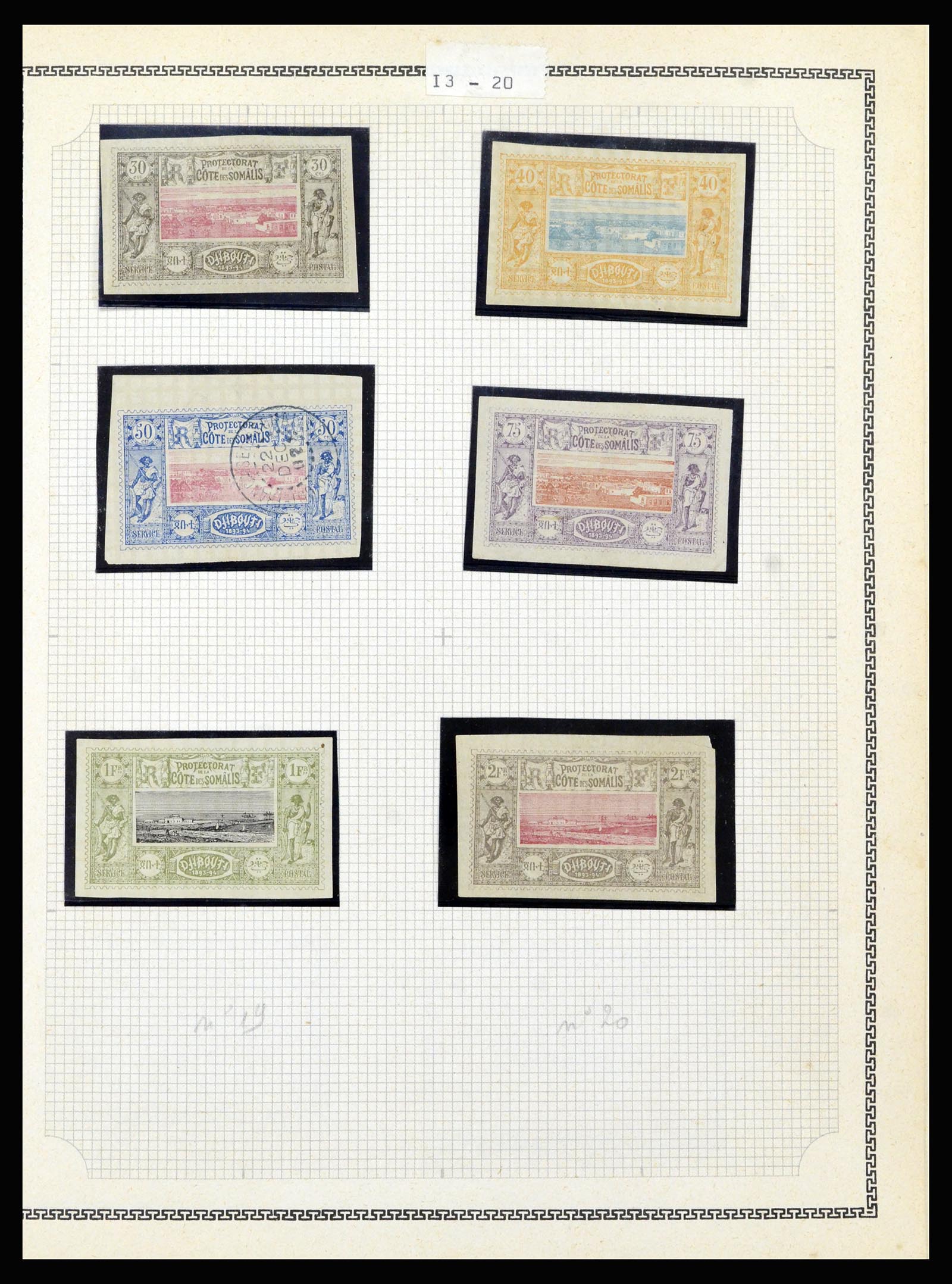 37175 039 - Postzegelverzameling 37175 Franse koloniën 1880-1974.
