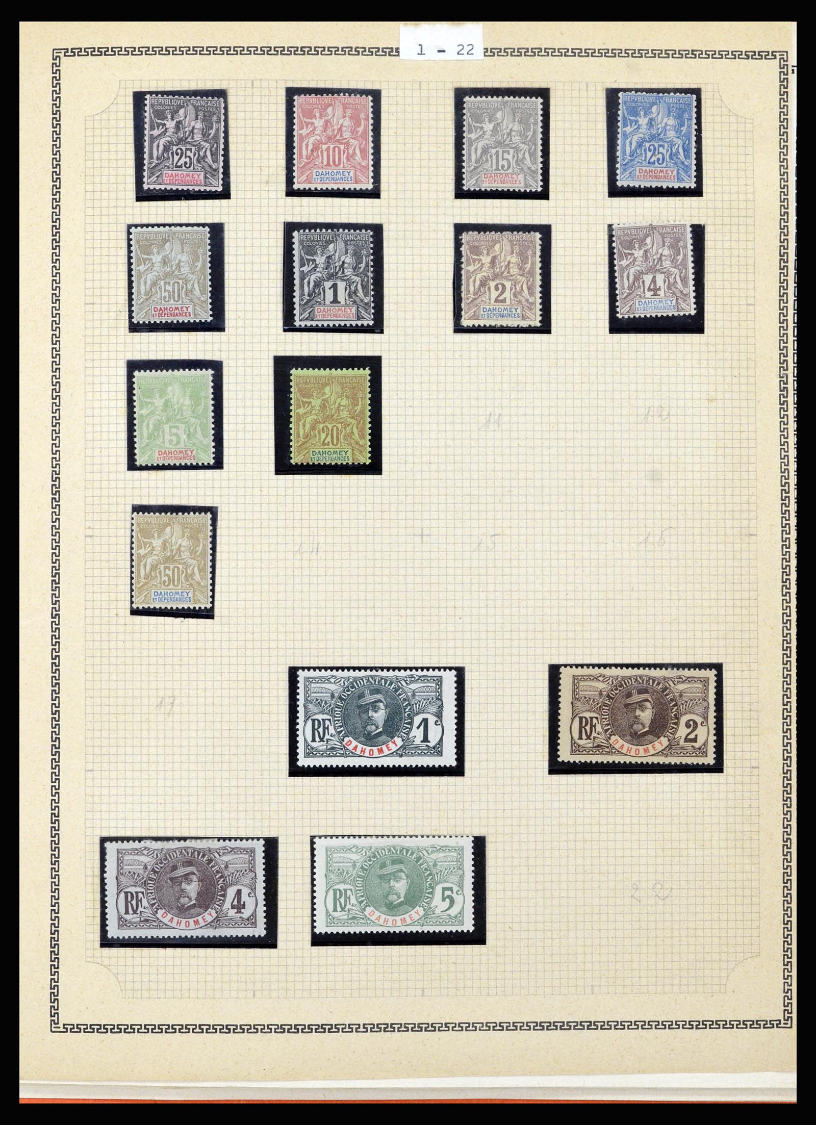 37175 061 - Stamp collection 37175 French colonies 1880-1974.