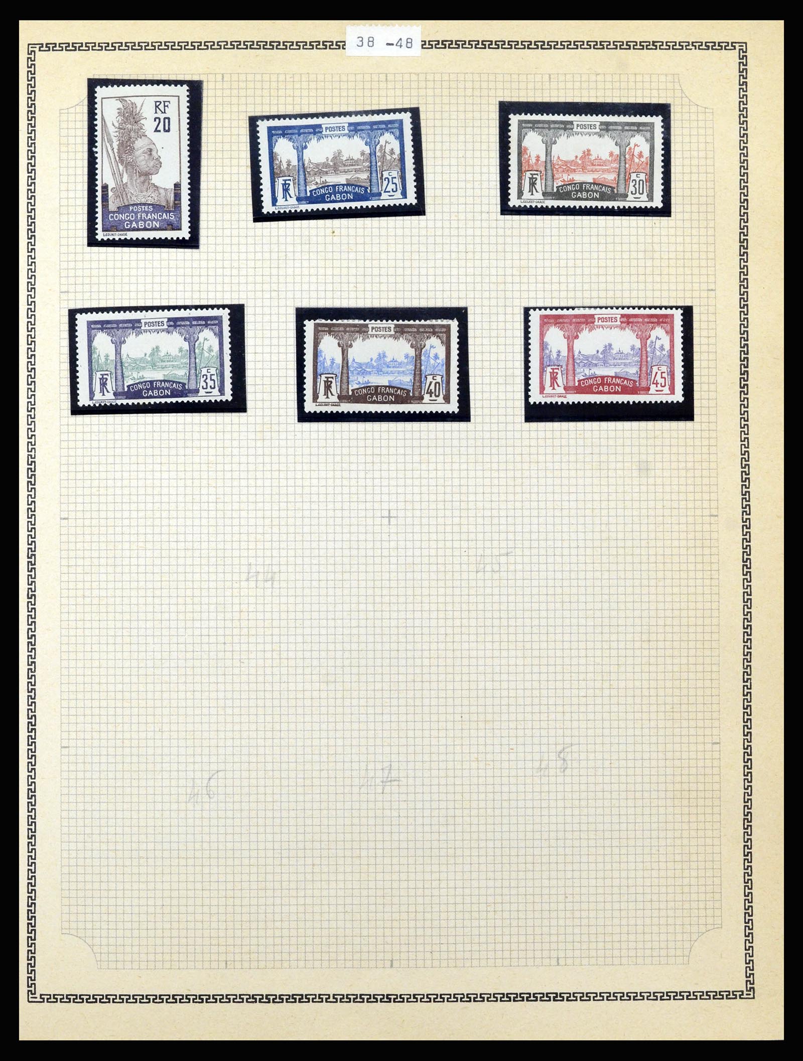 37175 099 - Postzegelverzameling 37175 Franse koloniën 1880-1974.