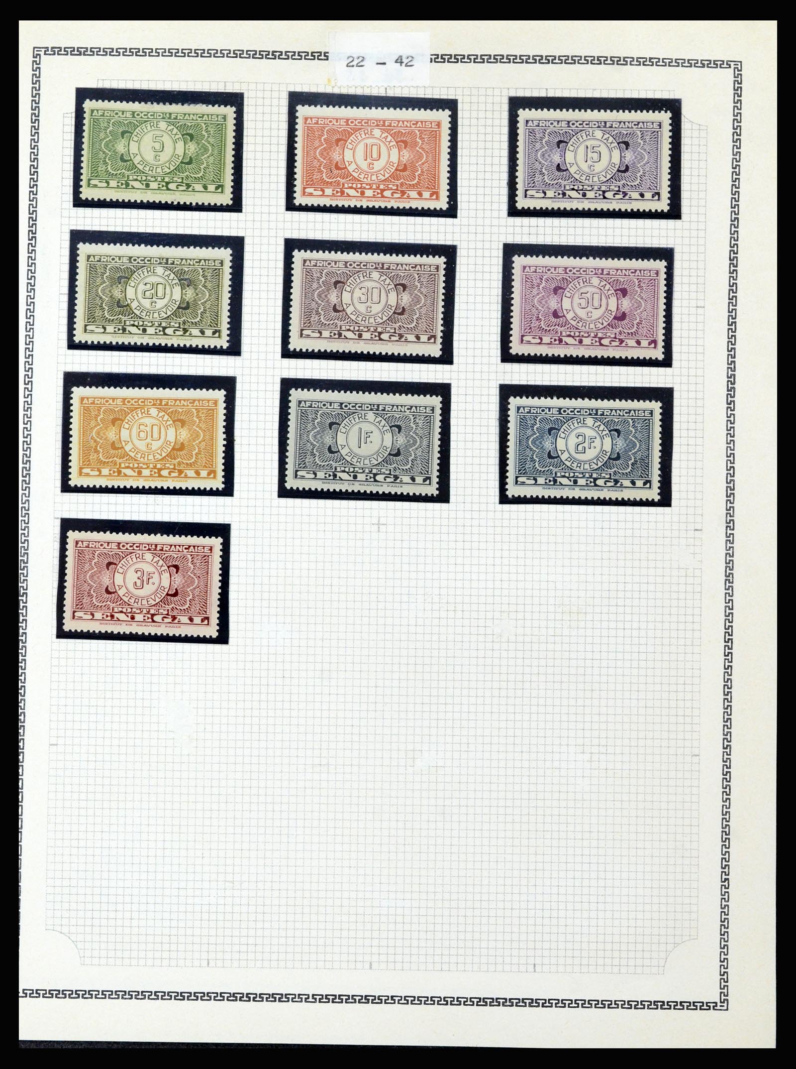 37175 431 - Postzegelverzameling 37175 Franse koloniën 1880-1974.