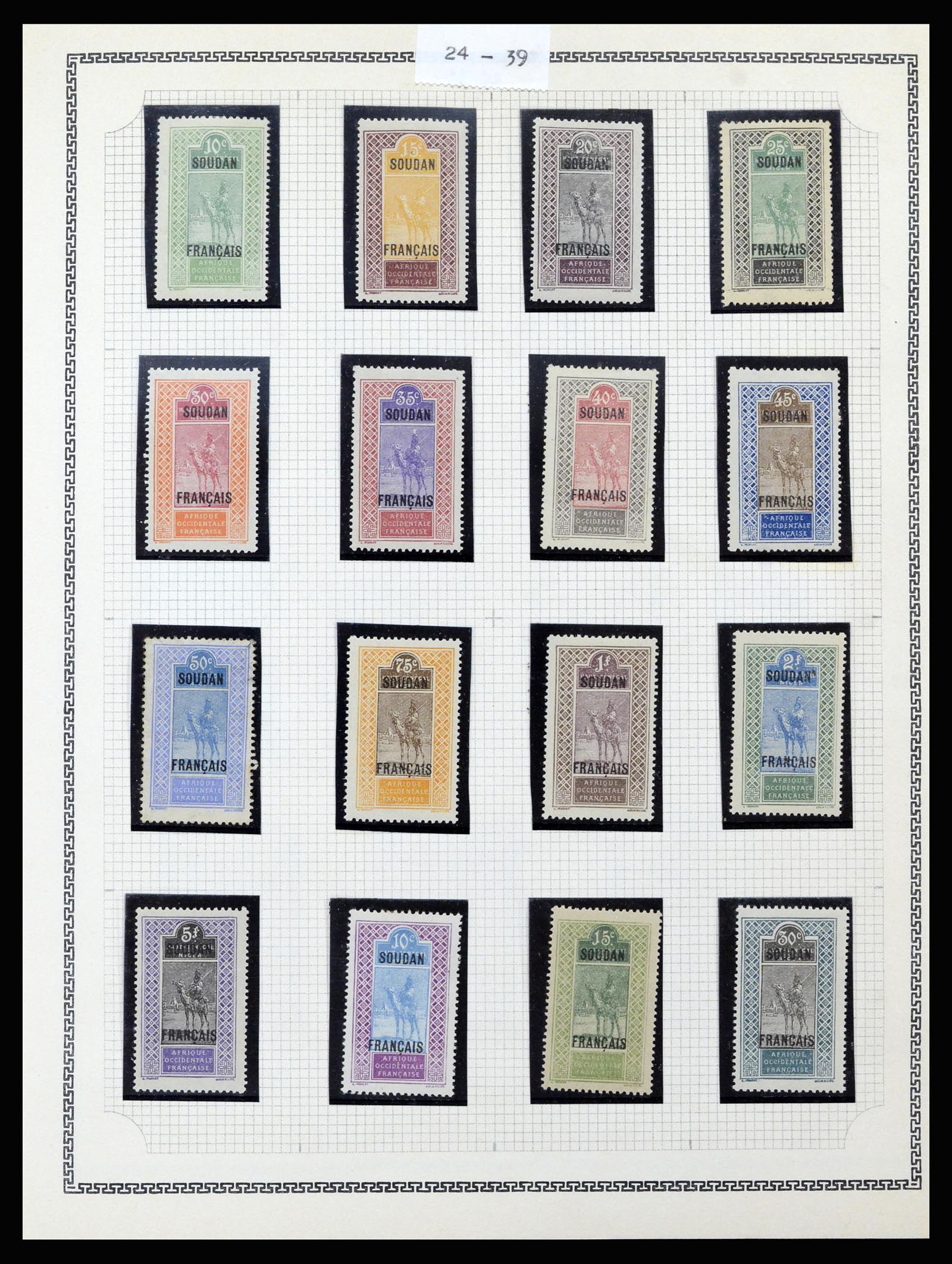 37175 435 - Postzegelverzameling 37175 Franse koloniën 1880-1974.