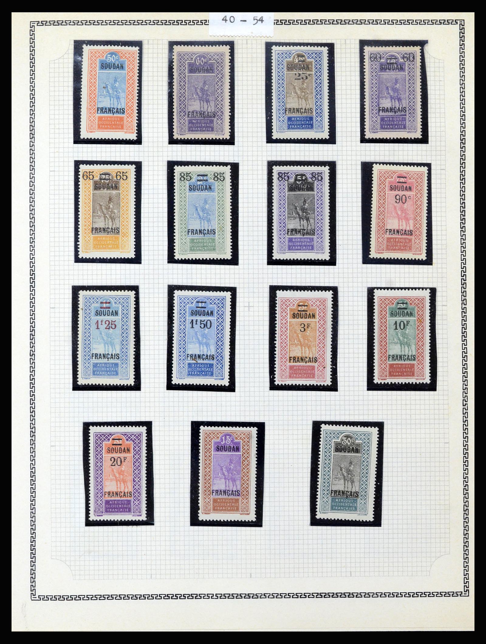 37175 436 - Postzegelverzameling 37175 Franse koloniën 1880-1974.