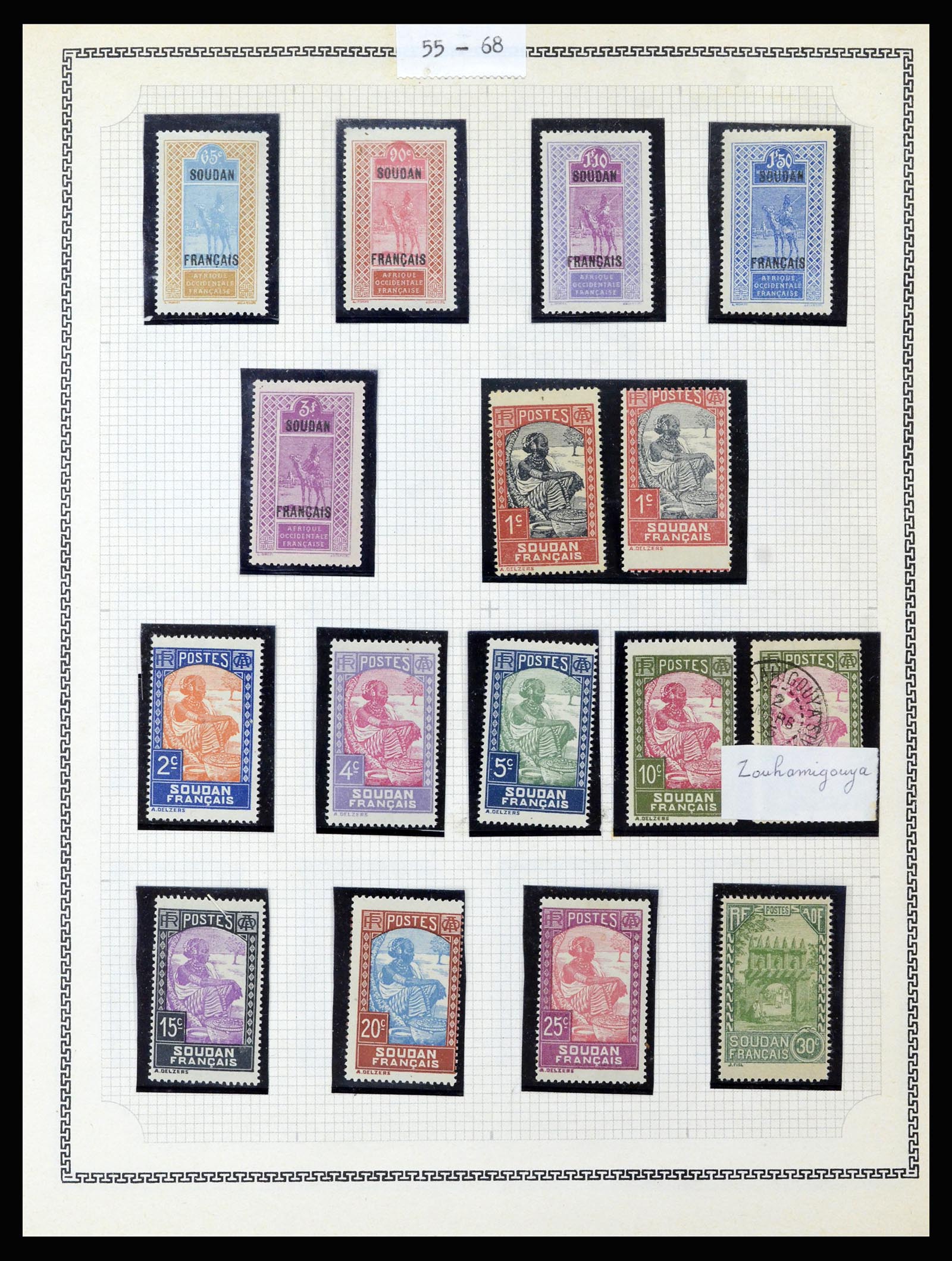 37175 437 - Postzegelverzameling 37175 Franse koloniën 1880-1974.