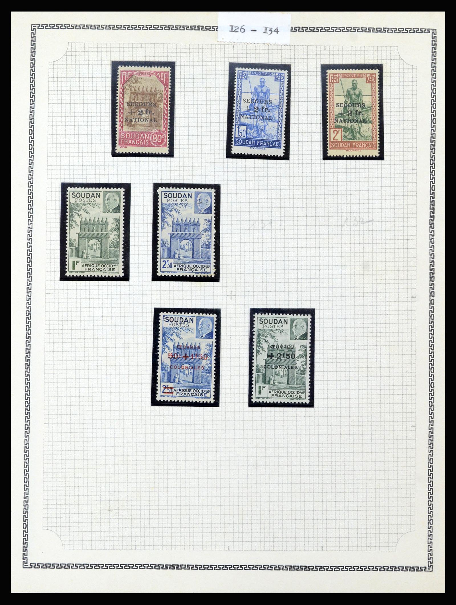 37175 442 - Stamp collection 37175 French colonies 1880-1974.