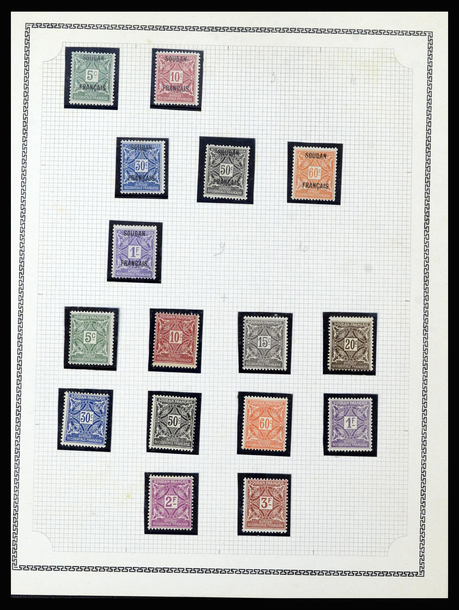 37175 445 - Stamp collection 37175 French colonies 1880-1974.