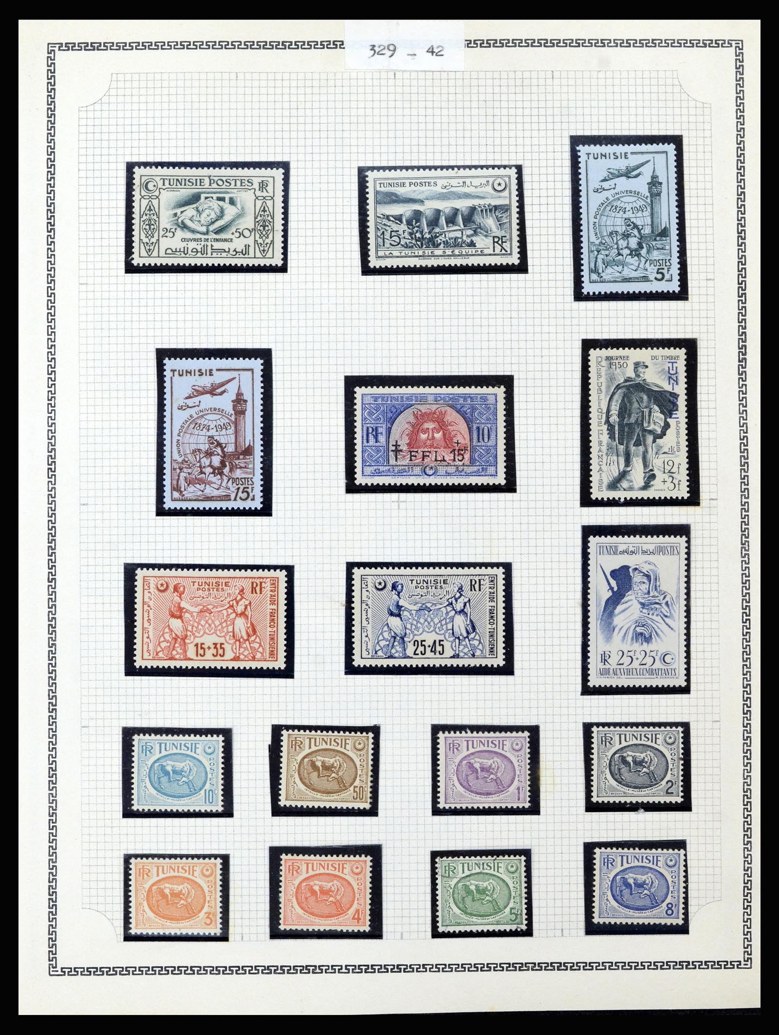 37175 464 - Postzegelverzameling 37175 Franse koloniën 1880-1974.