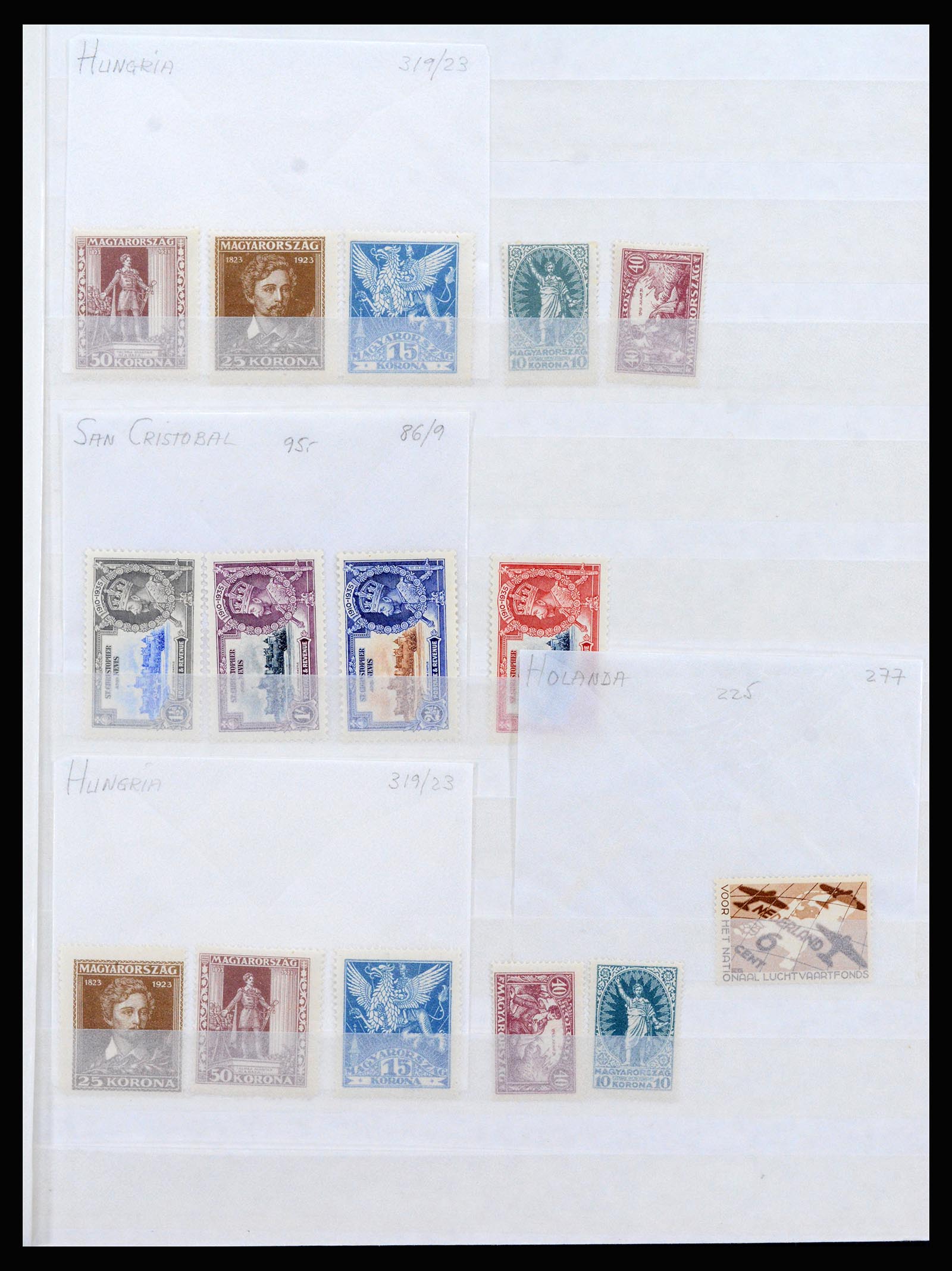 37176 003 - Postzegelverzameling 37176 Wereld 1855-1960.