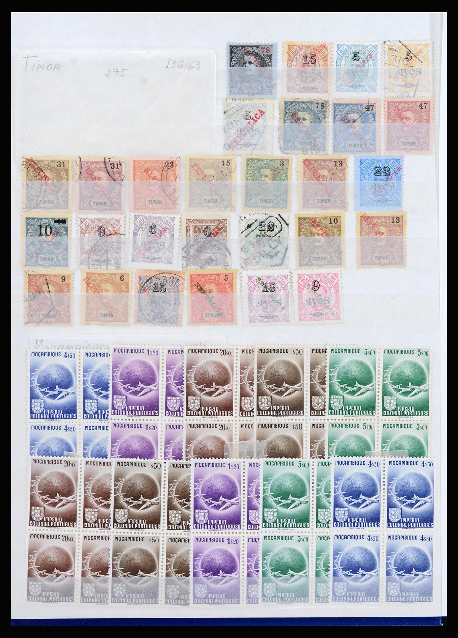 37176 004 - Postzegelverzameling 37176 Wereld 1855-1960.