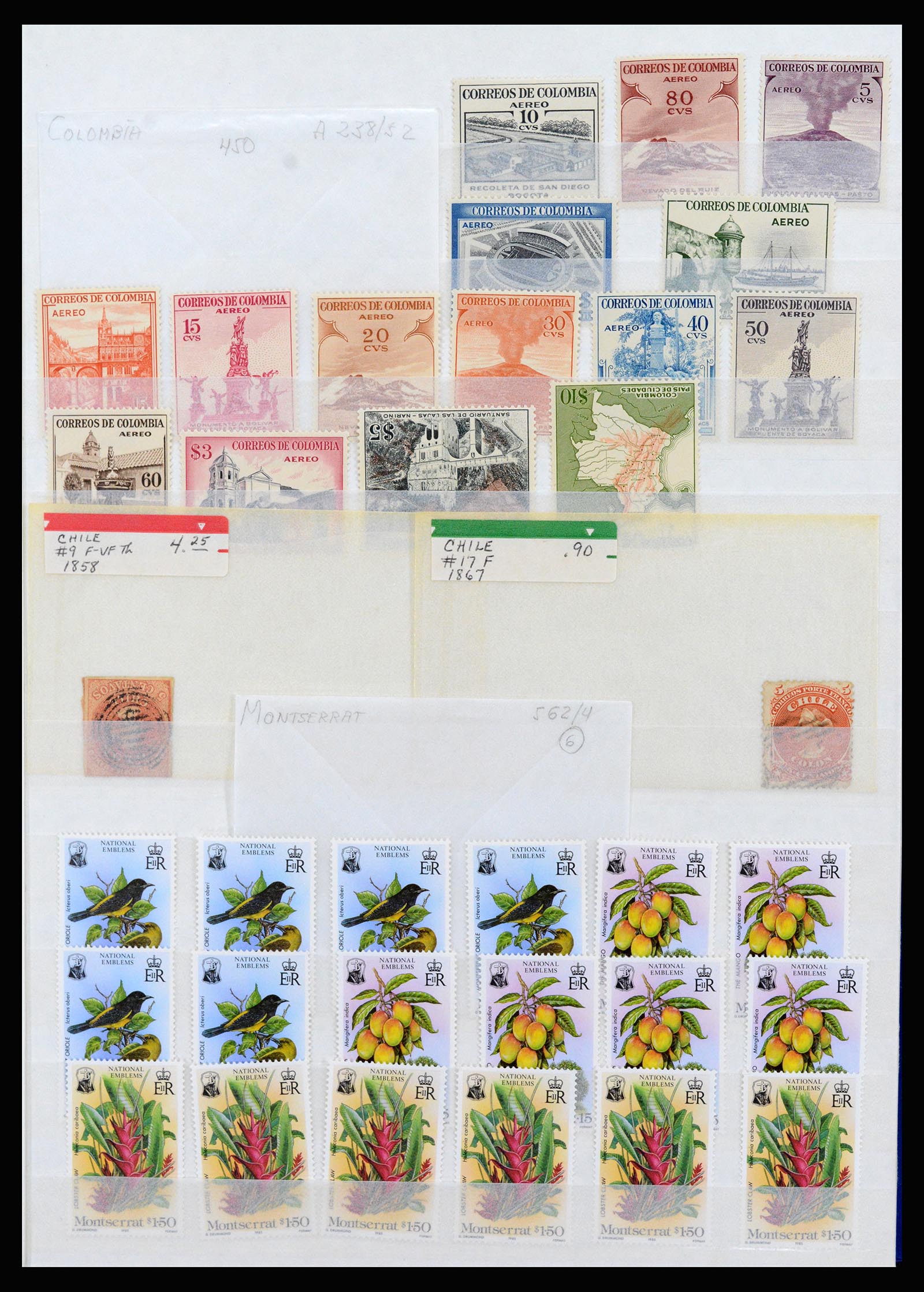 37176 009 - Postzegelverzameling 37176 Wereld 1855-1960.