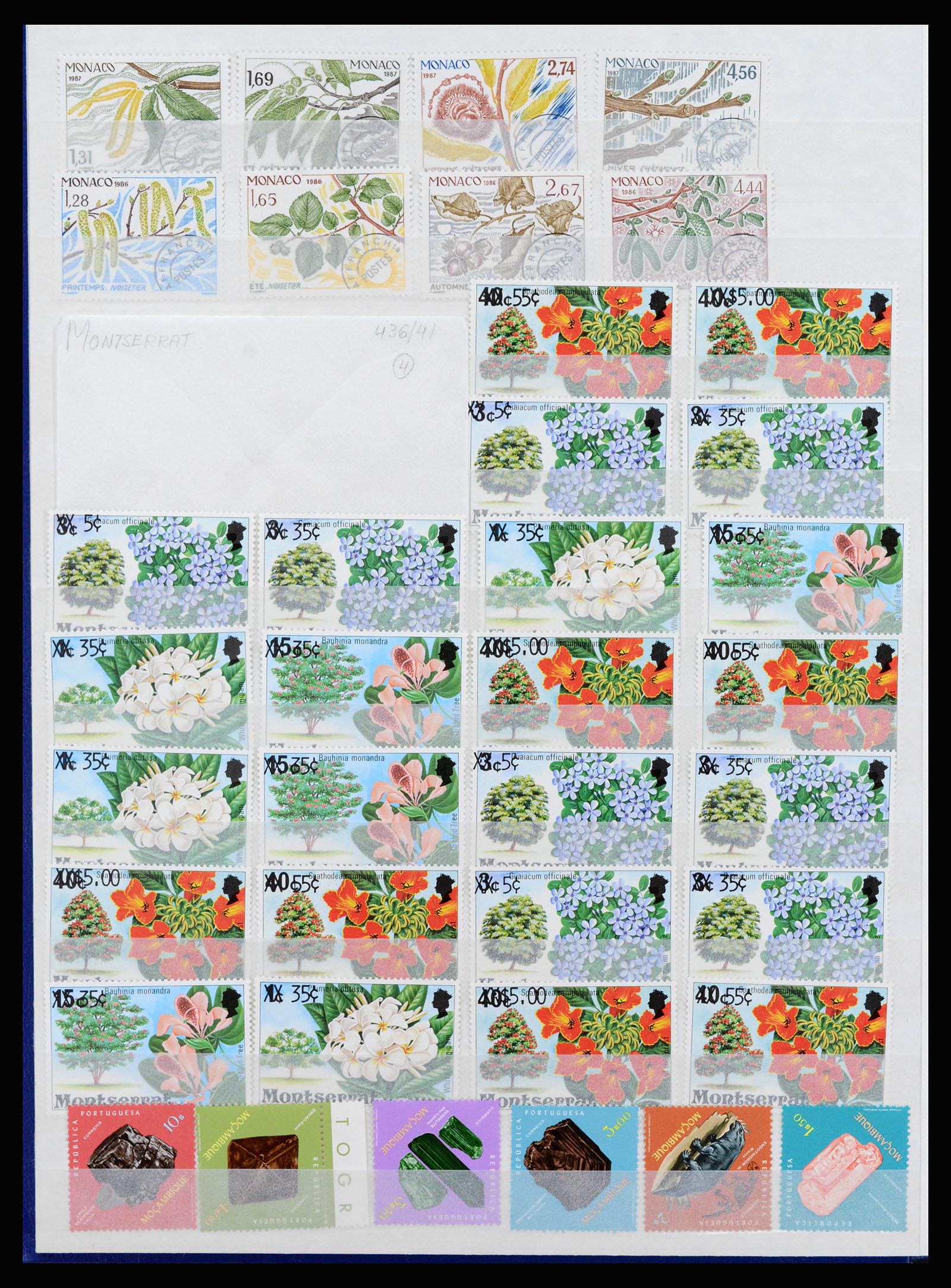 37176 012 - Postzegelverzameling 37176 Wereld 1855-1960.