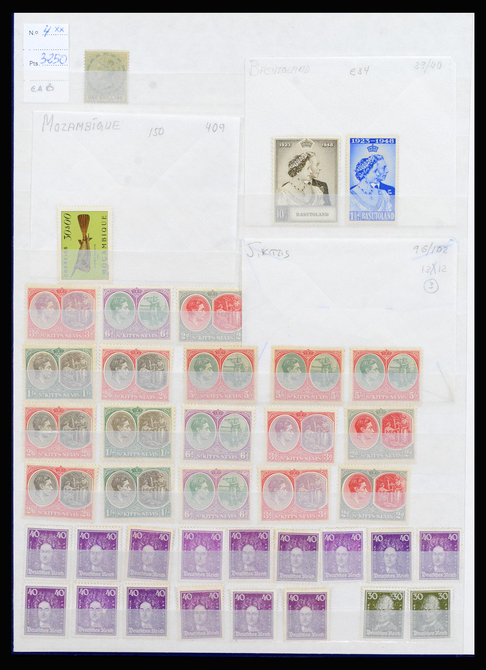37176 014 - Postzegelverzameling 37176 Wereld 1855-1960.