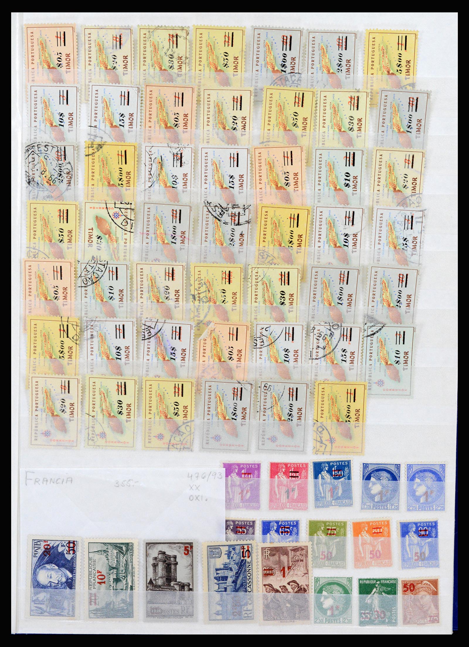 37176 019 - Postzegelverzameling 37176 Wereld 1855-1960.