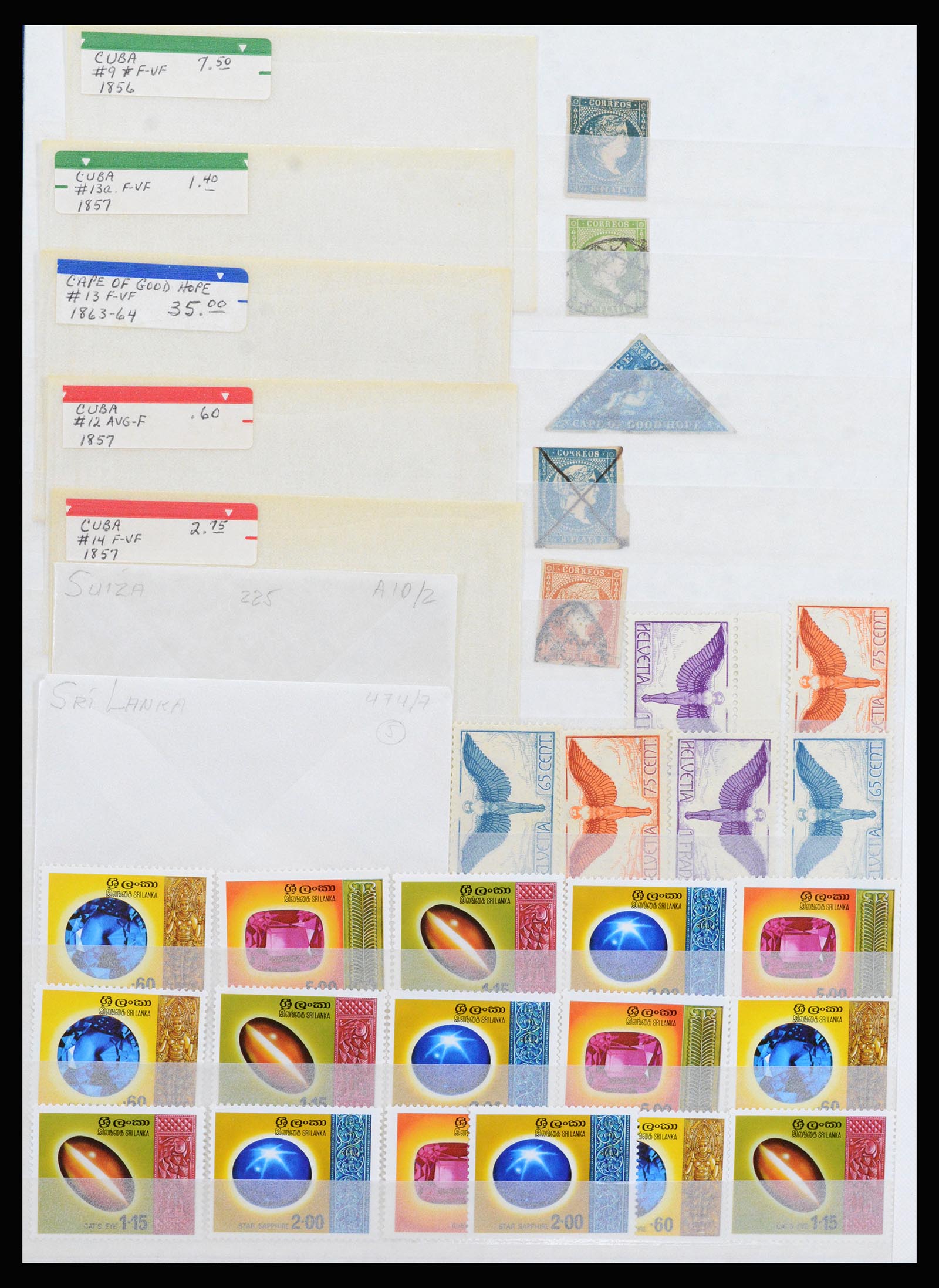 37176 022 - Postzegelverzameling 37176 Wereld 1855-1960.