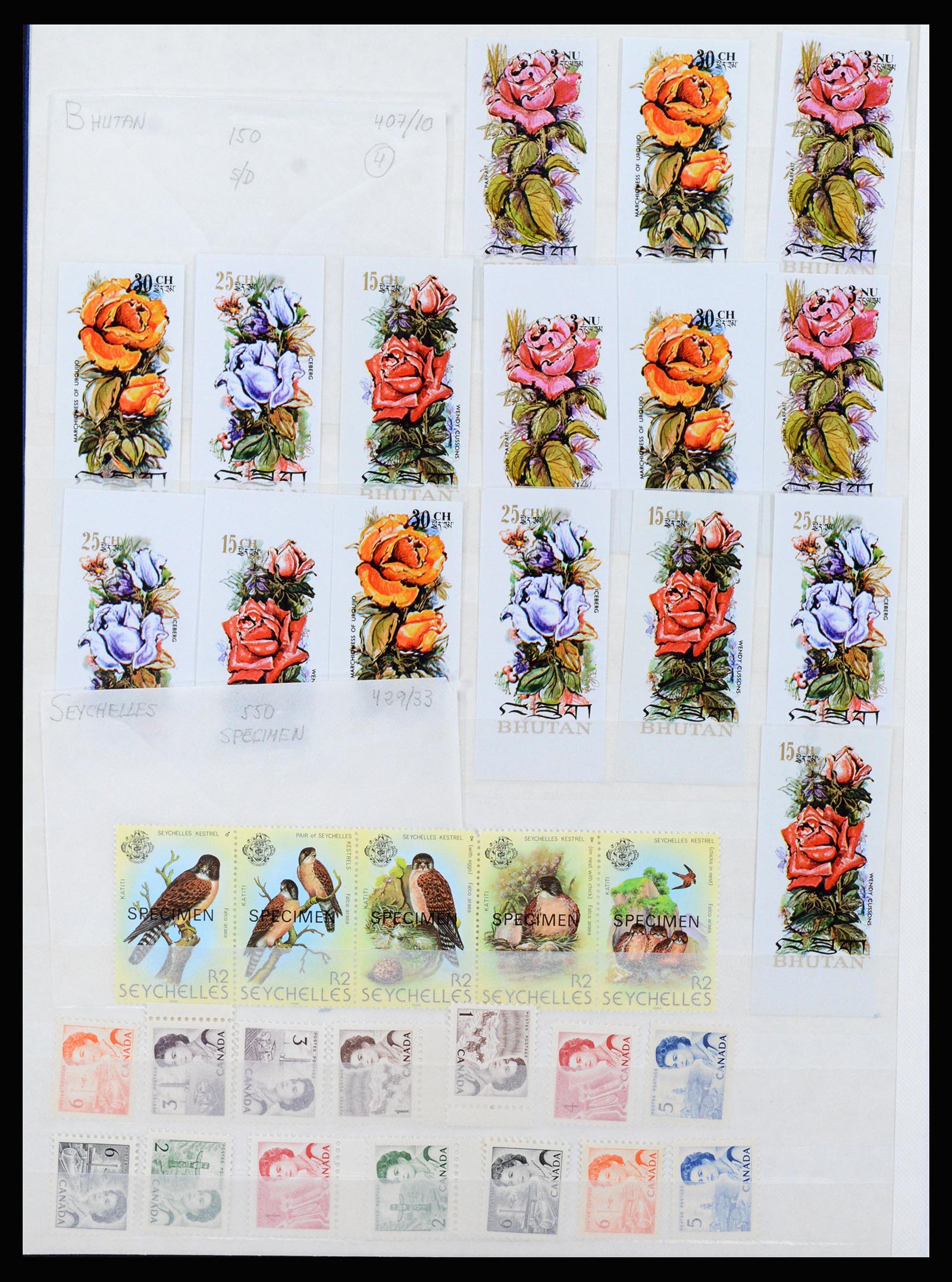 37176 028 - Postzegelverzameling 37176 Wereld 1855-1960.