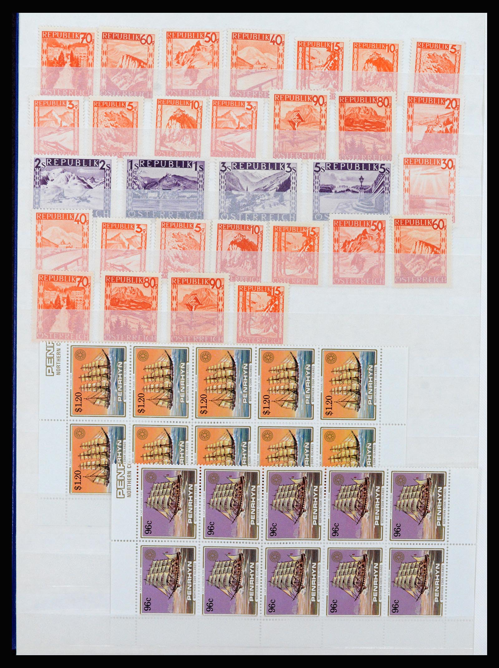 37176 030 - Postzegelverzameling 37176 Wereld 1855-1960.
