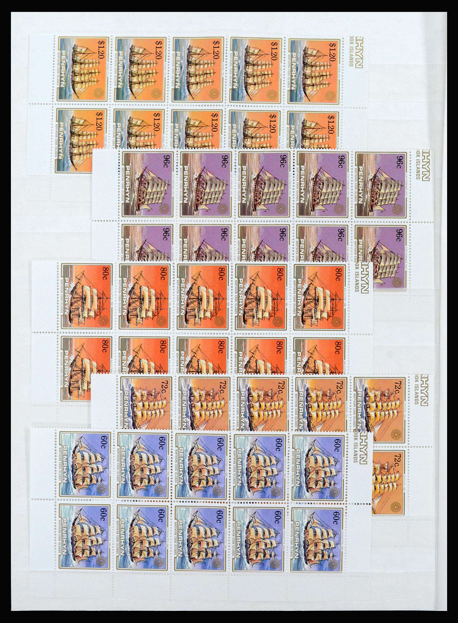 37176 032 - Postzegelverzameling 37176 Wereld 1855-1960.