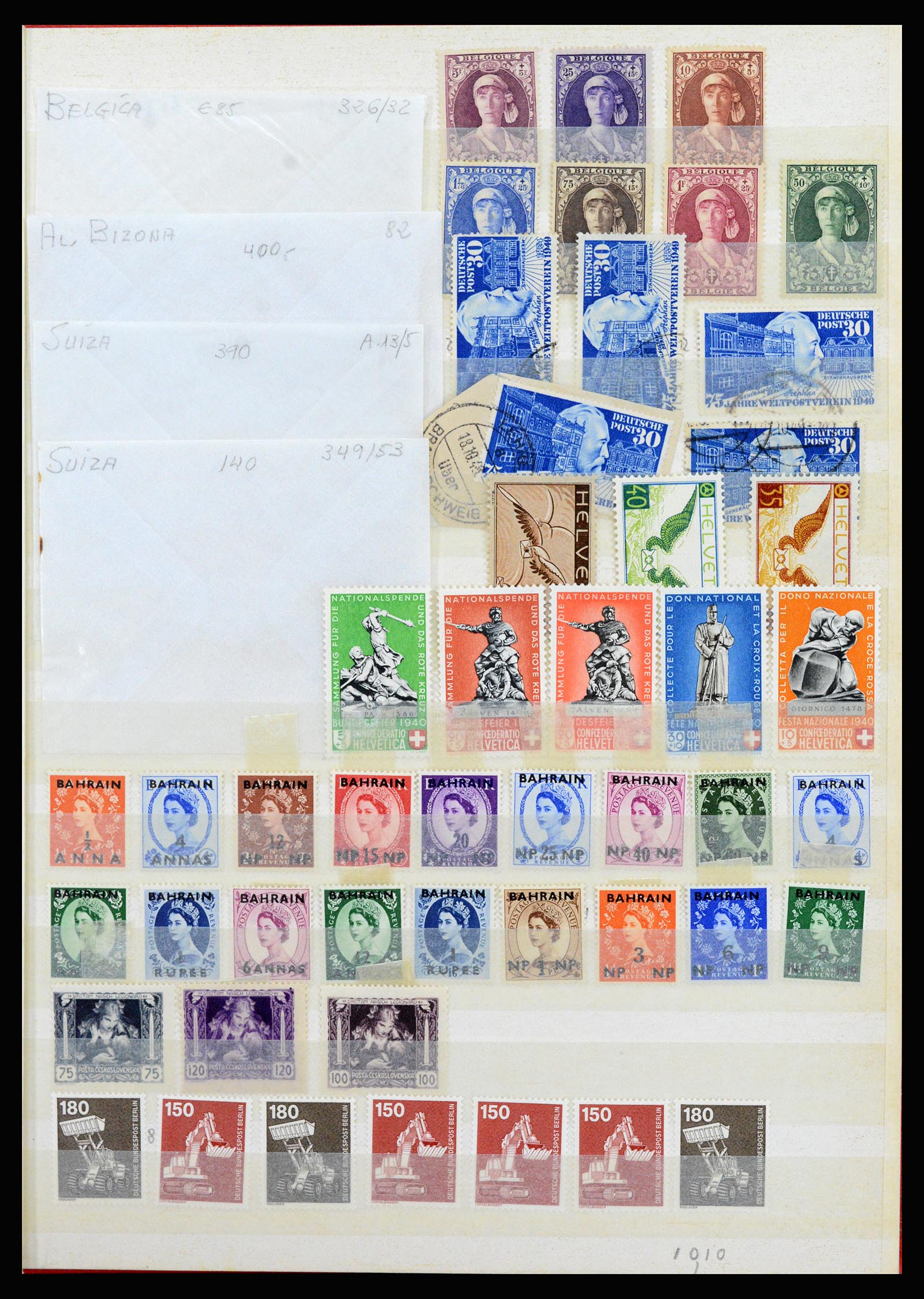 37176 033 - Postzegelverzameling 37176 Wereld 1855-1960.