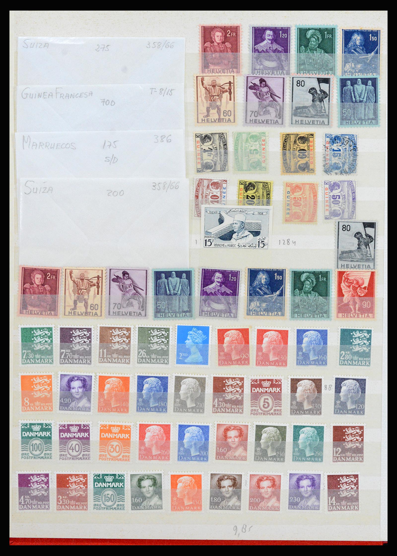 37176 036 - Postzegelverzameling 37176 Wereld 1855-1960.